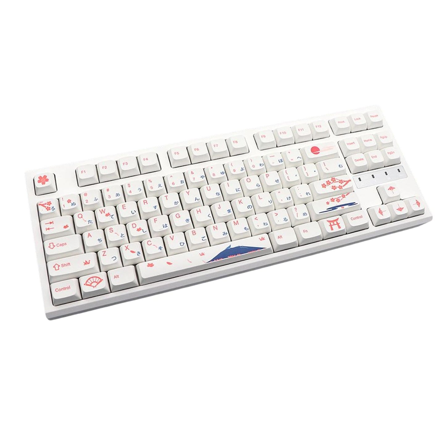 130 Key Caps PBT Xda Profile for Mechanical Keyboards Replacement Durable Japanese