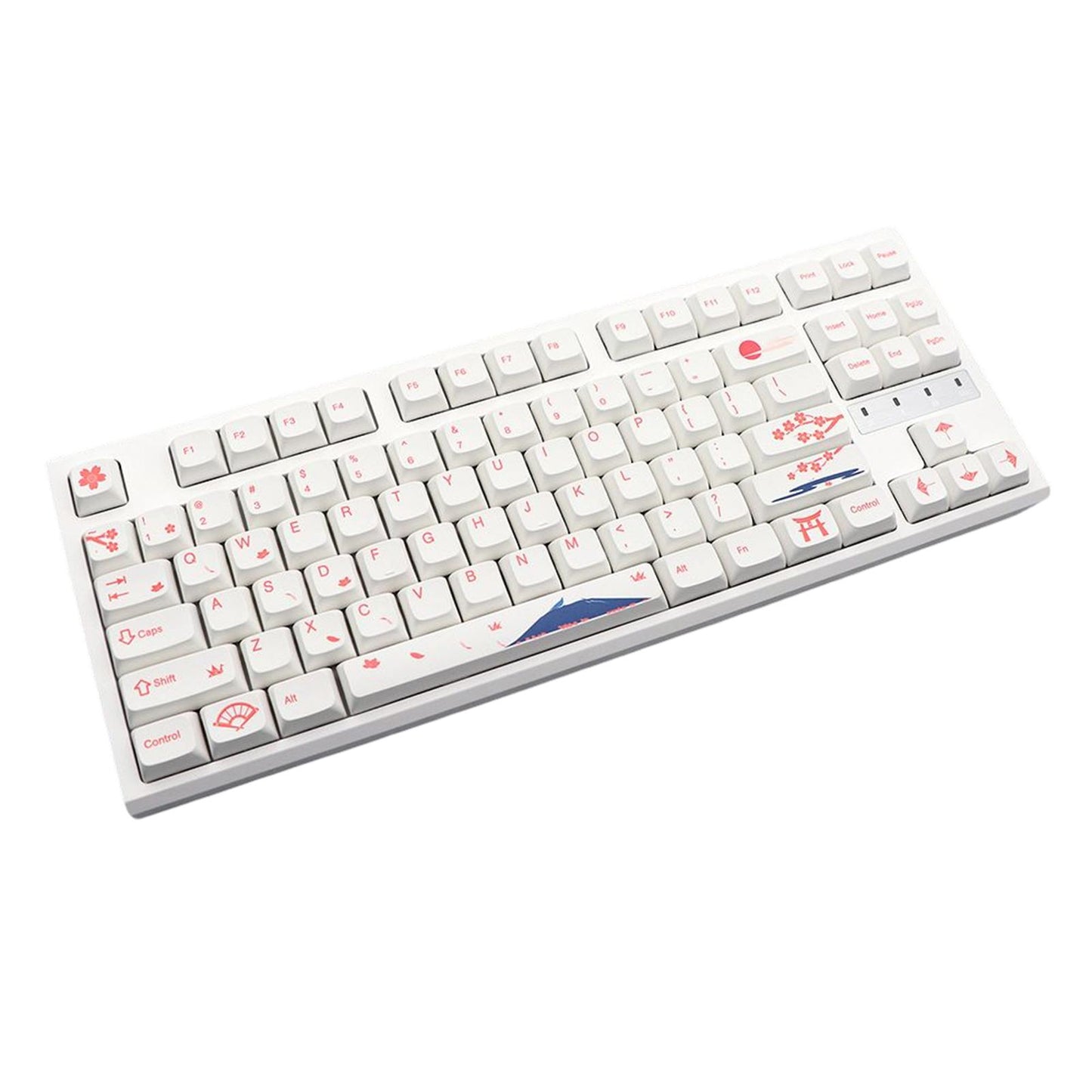 130 Key Caps PBT Xda Profile for Mechanical Keyboards Replacement Durable English