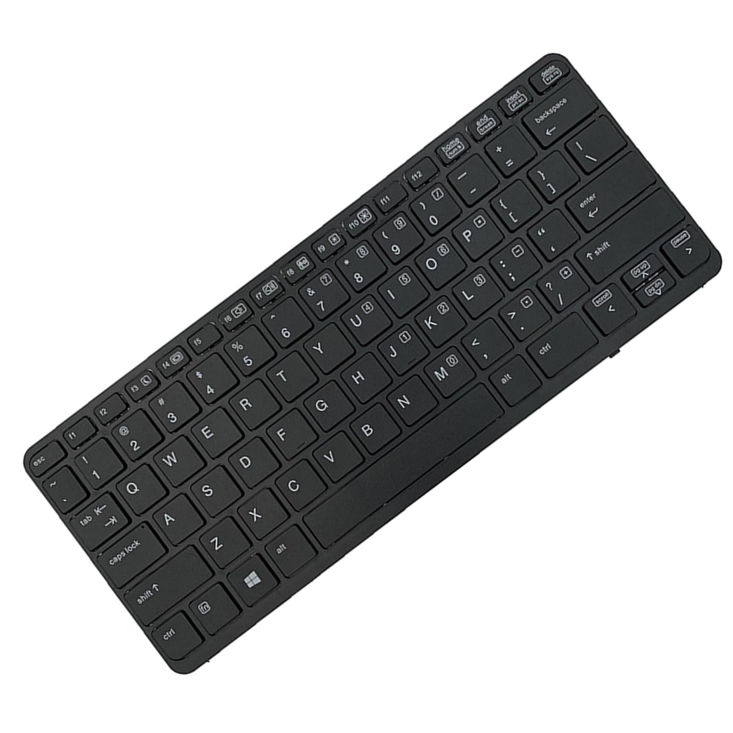 Laptop Keyboard Black with Frame for HP Elitebook 820 G1 820 G2 Durable