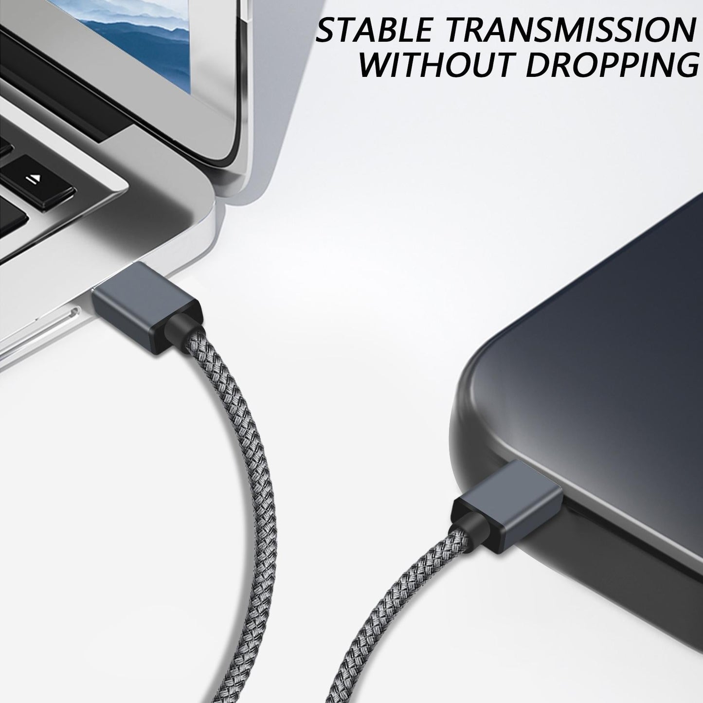 USB 3.0 Extension Cable Durable Portable for USB Hub USB Keyboard 0.5m