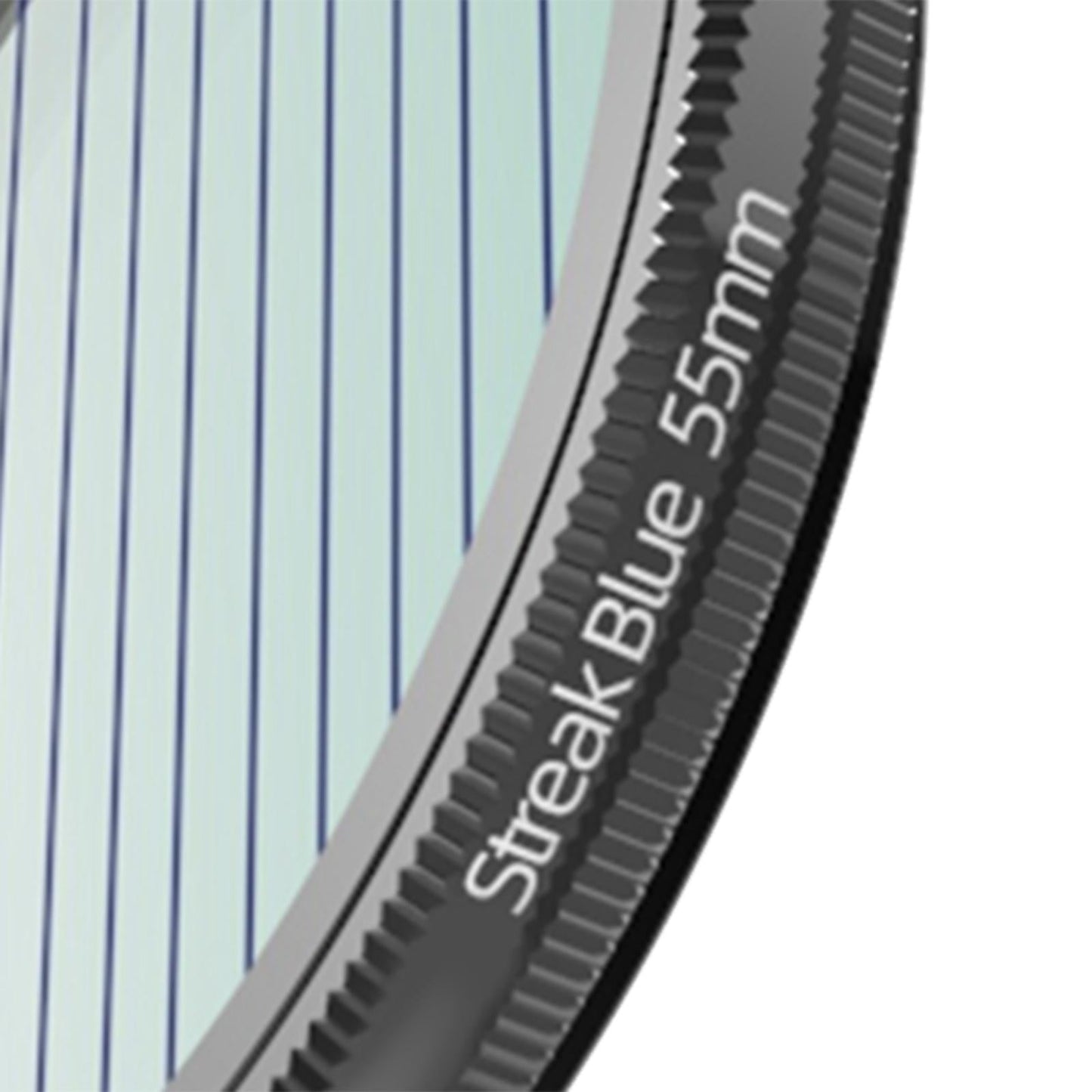 Blue Brushed Filter Effect Filter Len Filter for DSLR Cinematice Video 55MM