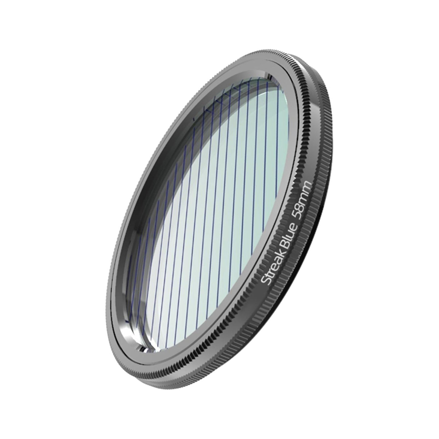 Blue Brushed Filter Effect Filter Len Filter for DSLR Cinematice Video 58MM
