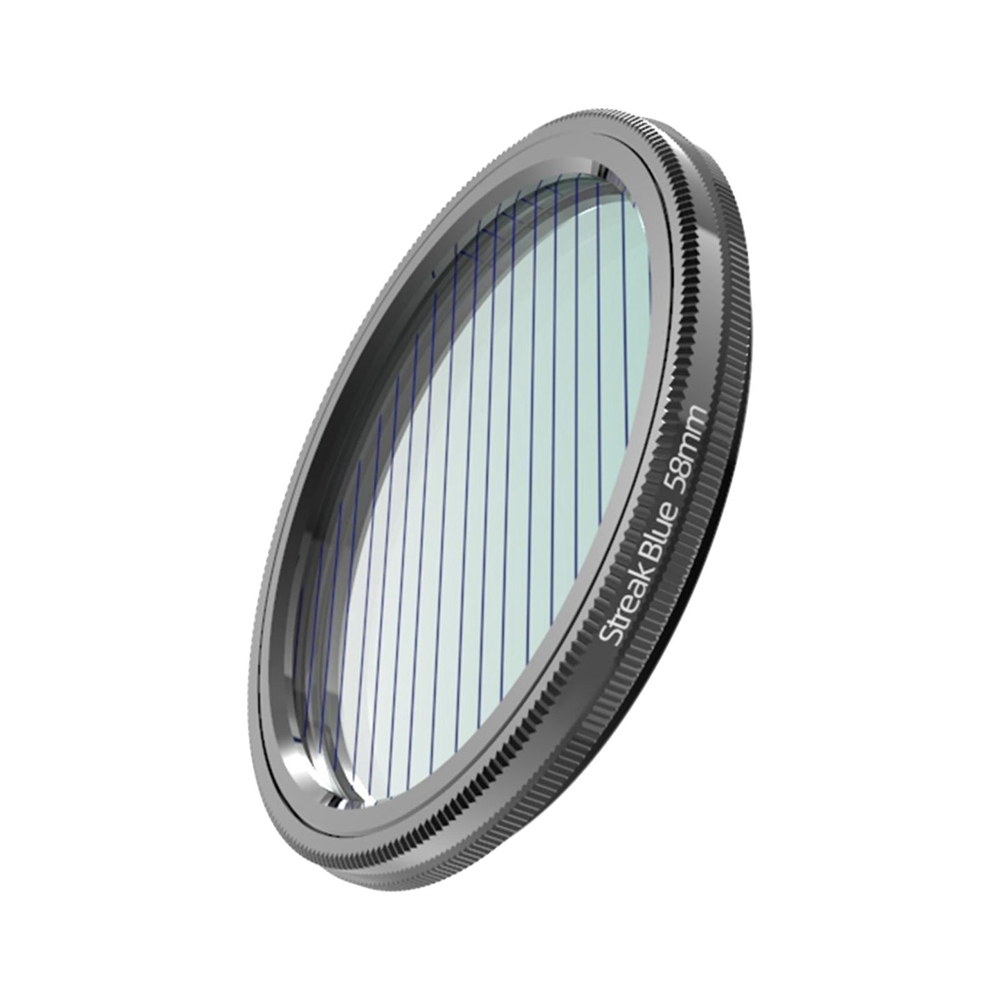 Blue Brushed Filter Effect Filter Len Filter for DSLR Cinematice Video 58MM