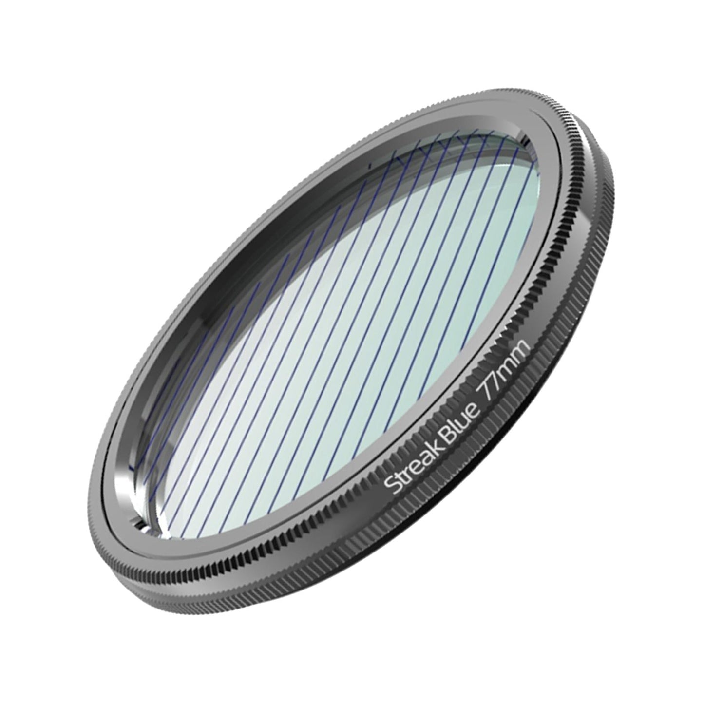Blue Brushed Filter Effects for DSLR Cinematice Video Slr Camera 77MM