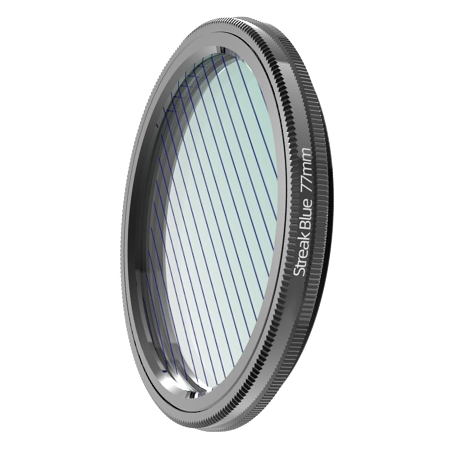 Blue Brushed Filter Effects for DSLR Cinematice Video Slr Camera 77MM