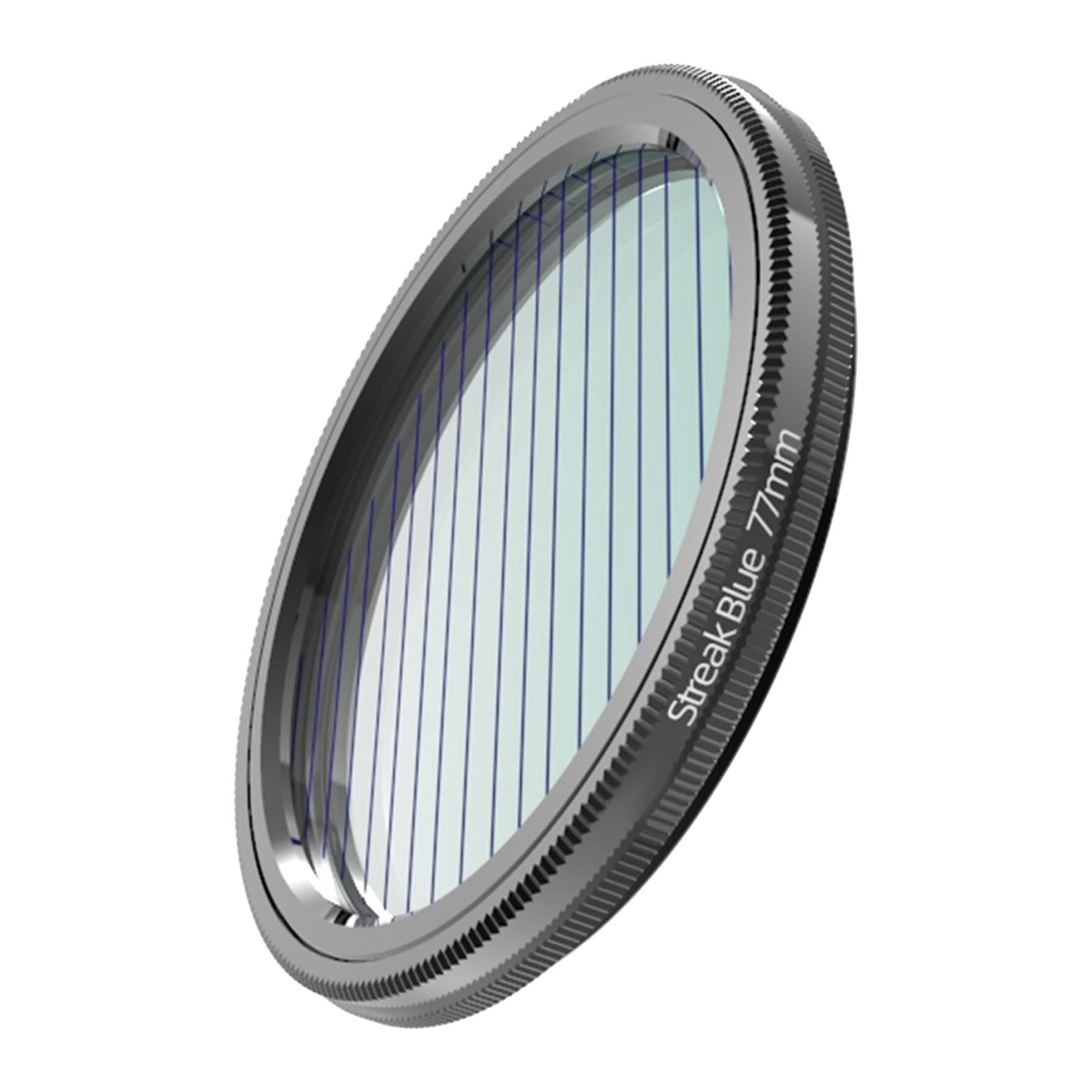 Blue Brushed Filter Effects for DSLR Cinematice Video Slr Camera 77MM