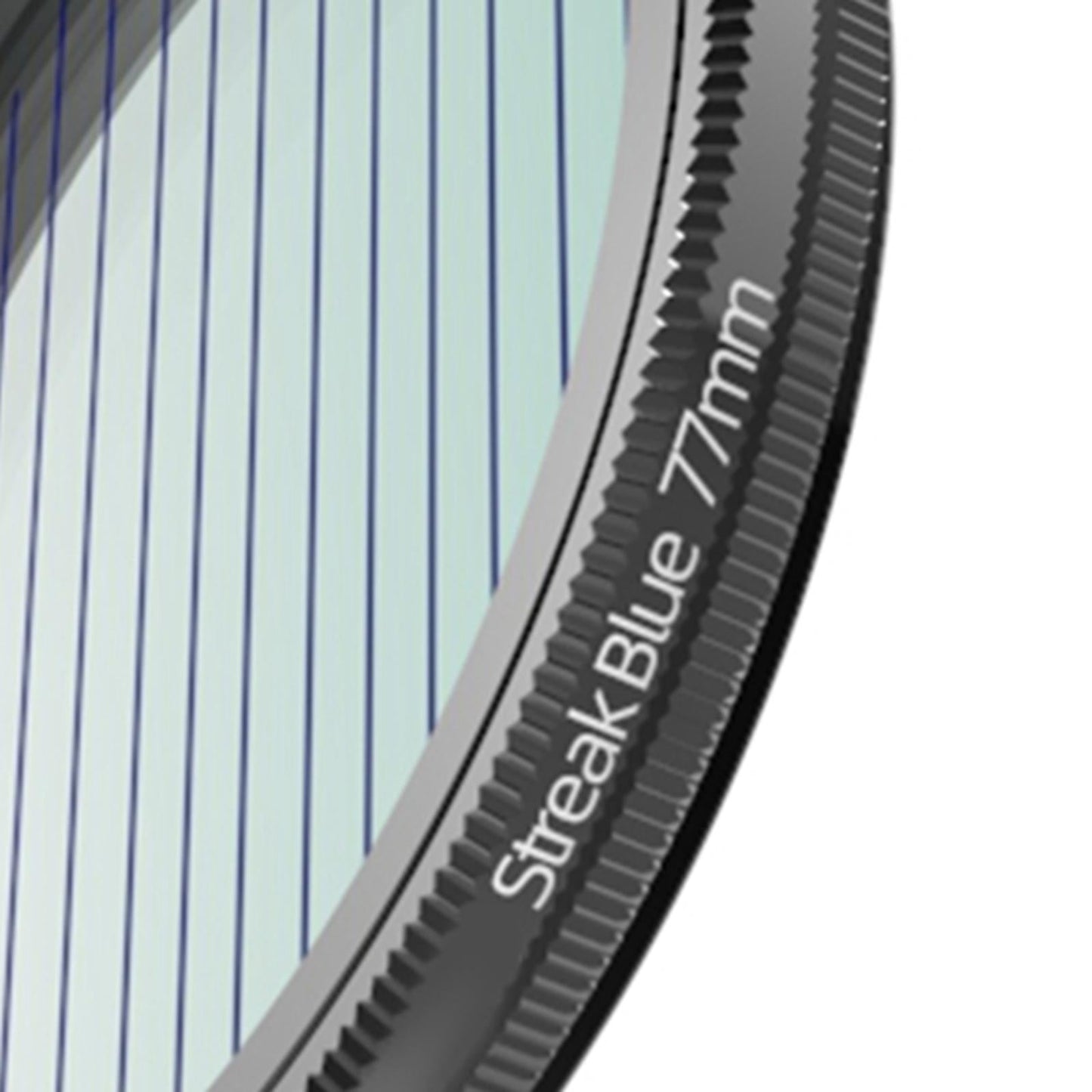 Blue Brushed Filter Effects for DSLR Cinematice Video Slr Camera 77MM
