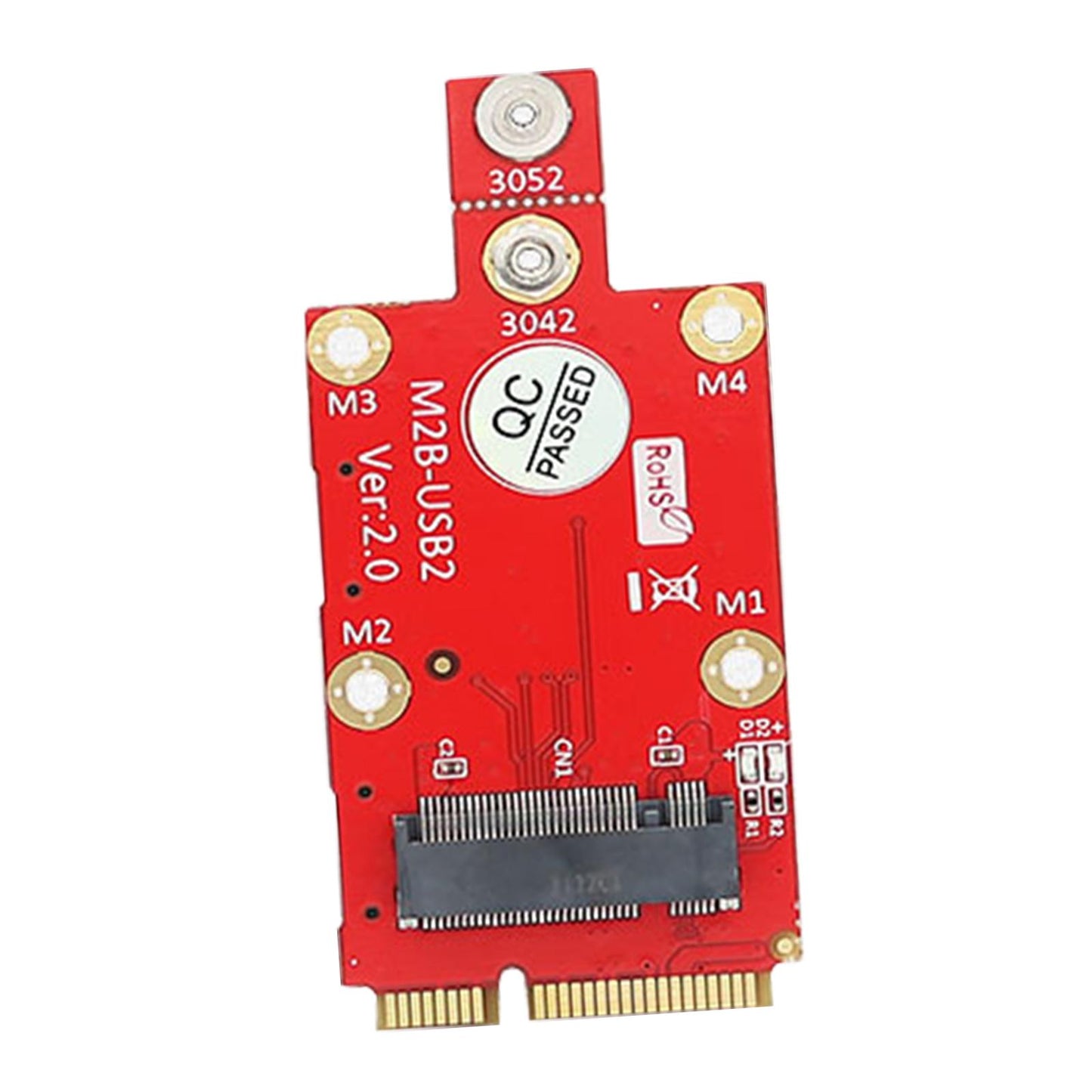 M.2 Adapter 1 Riser Card Wireless for Laptop with 2 card Slot