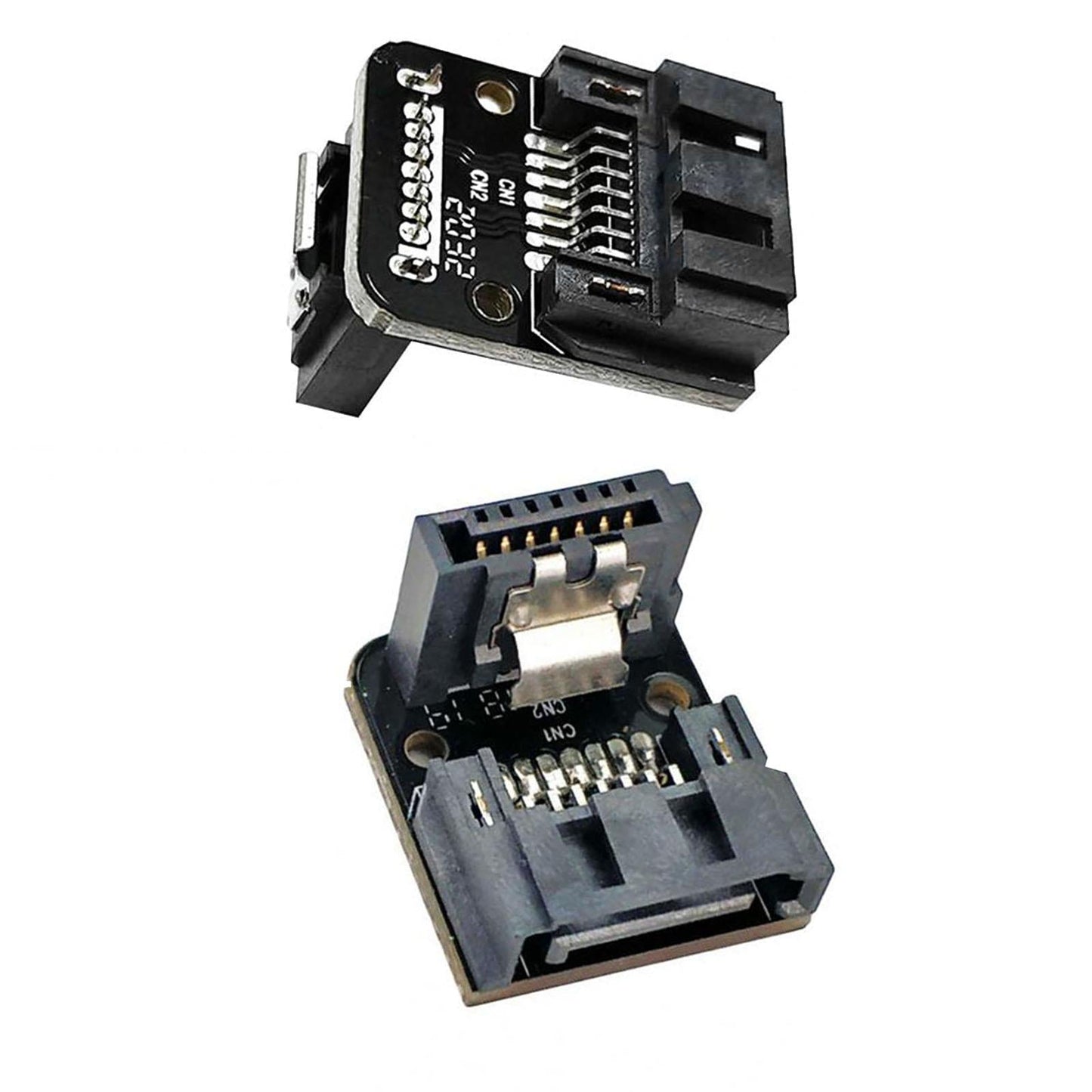 7Pin Female to Male Adapter Durable Accessories Replacement for SSD HDD Up Angled
