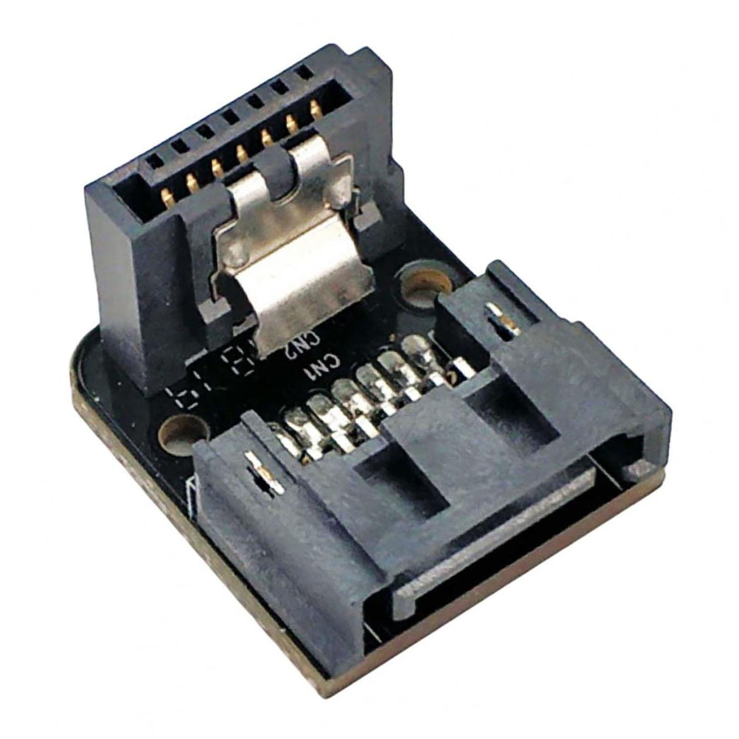 7Pin Female to Male Adapter Durable Accessories Replacement for SSD HDD Up Angled