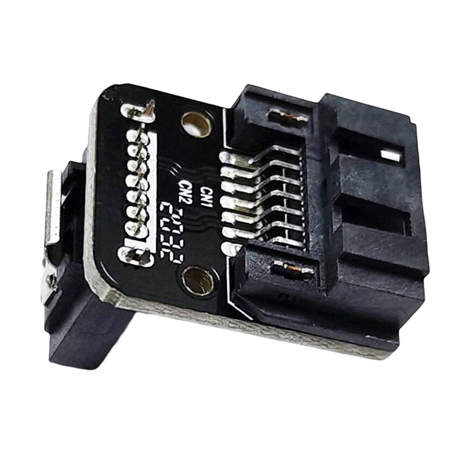 7Pin Female to Male Adapter Durable Accessories Replacement for SSD HDD Down Angled