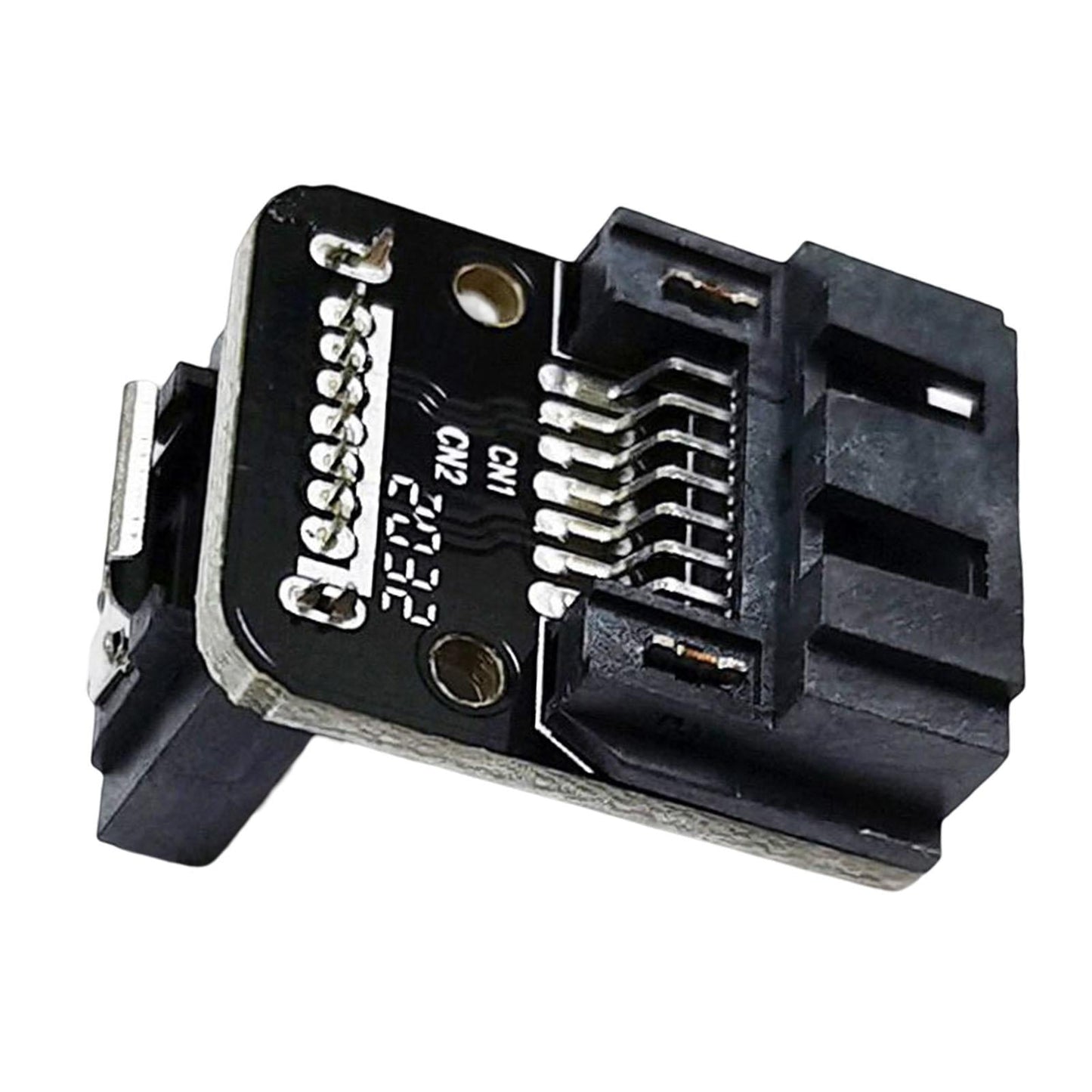 7Pin Female to Male Adapter Durable Accessories Replacement for SSD HDD Down Angled