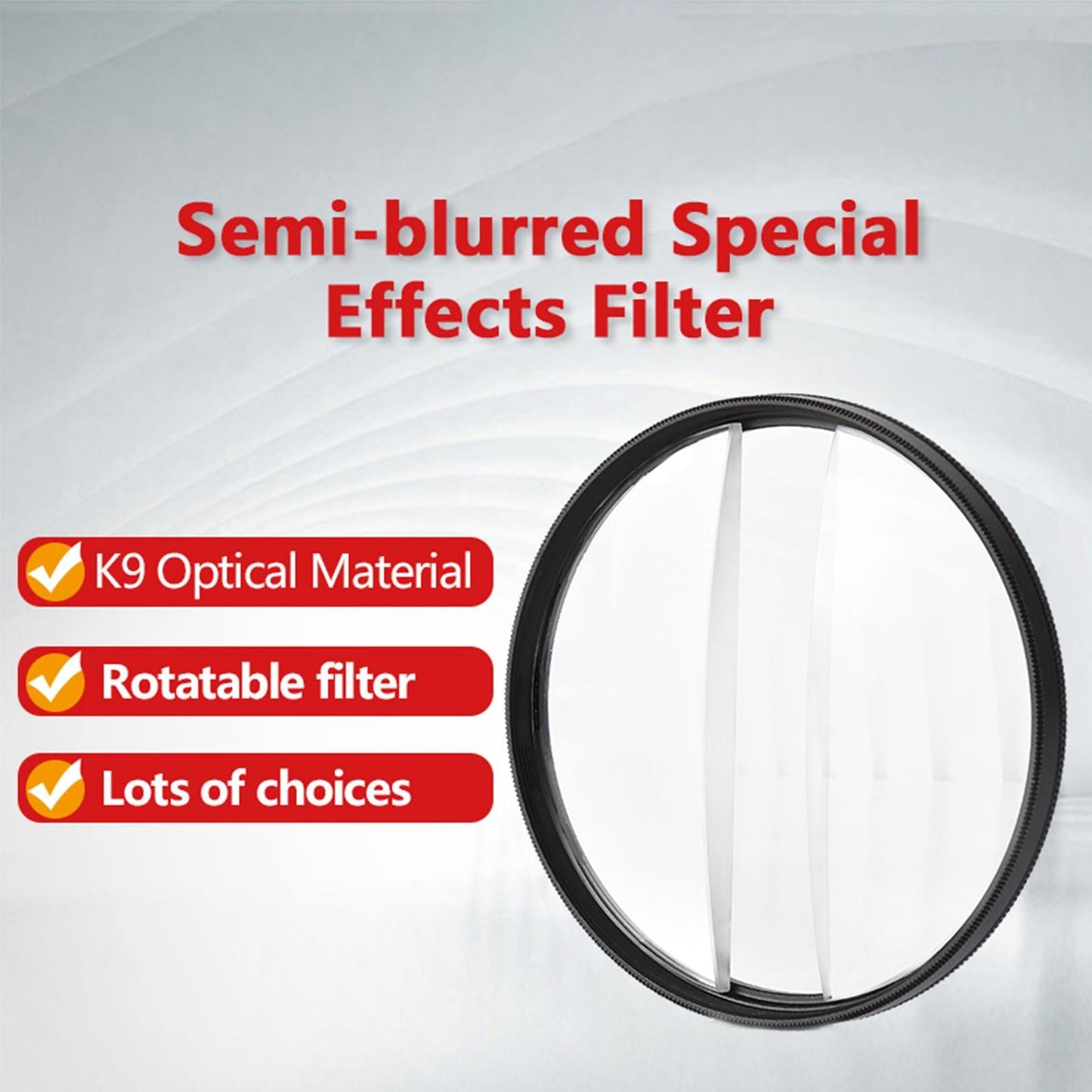 Camera Lens Filter Aluminum DSLR Lens for double 67mm