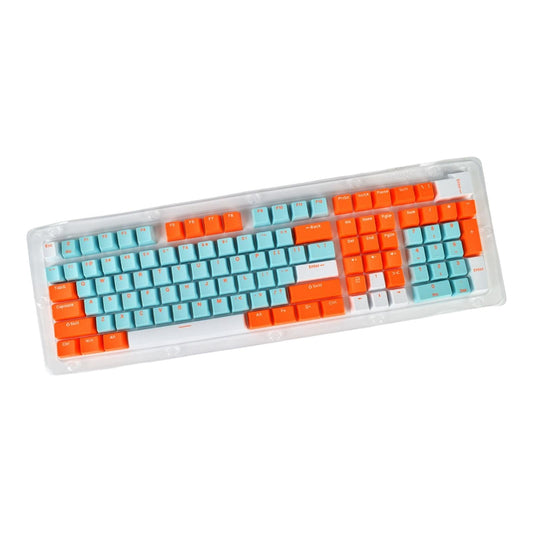 PBT 113Pcs Keycaps Set for Mechanical Gaming Keyboard 61 87 104 108 Keys B