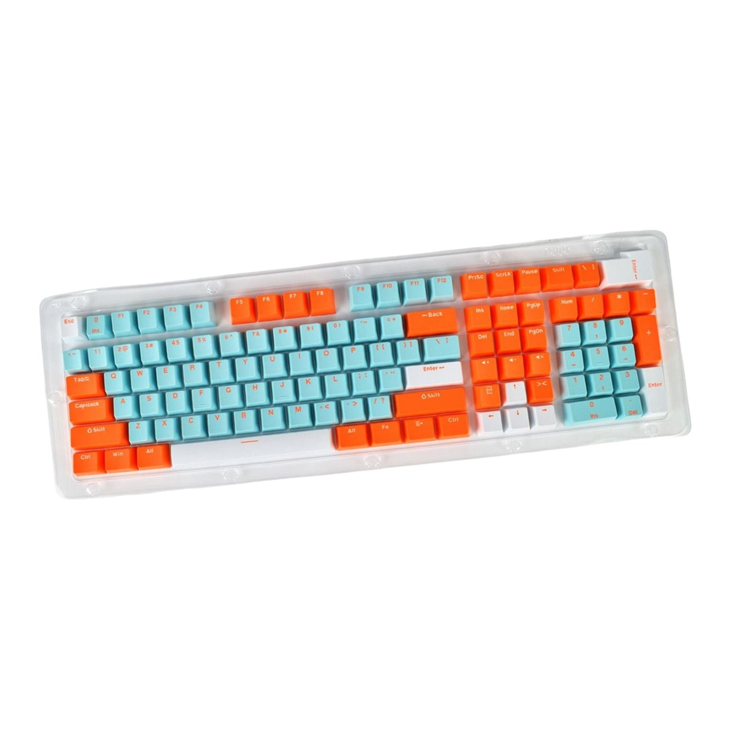 PBT 113Pcs Keycaps Set for Mechanical Gaming Keyboard 61 87 104 108 Keys B