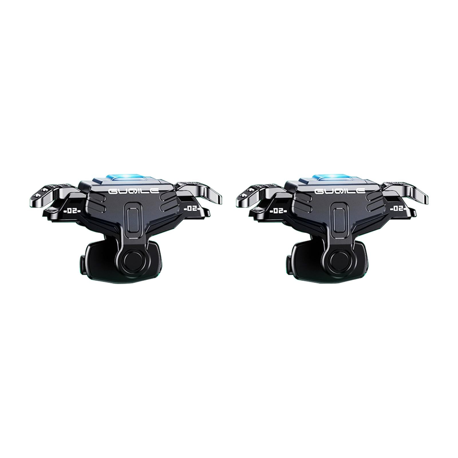 2 Pieces Mobile Games Controller Sensitive for Thickness 14mm Phones Gamepad