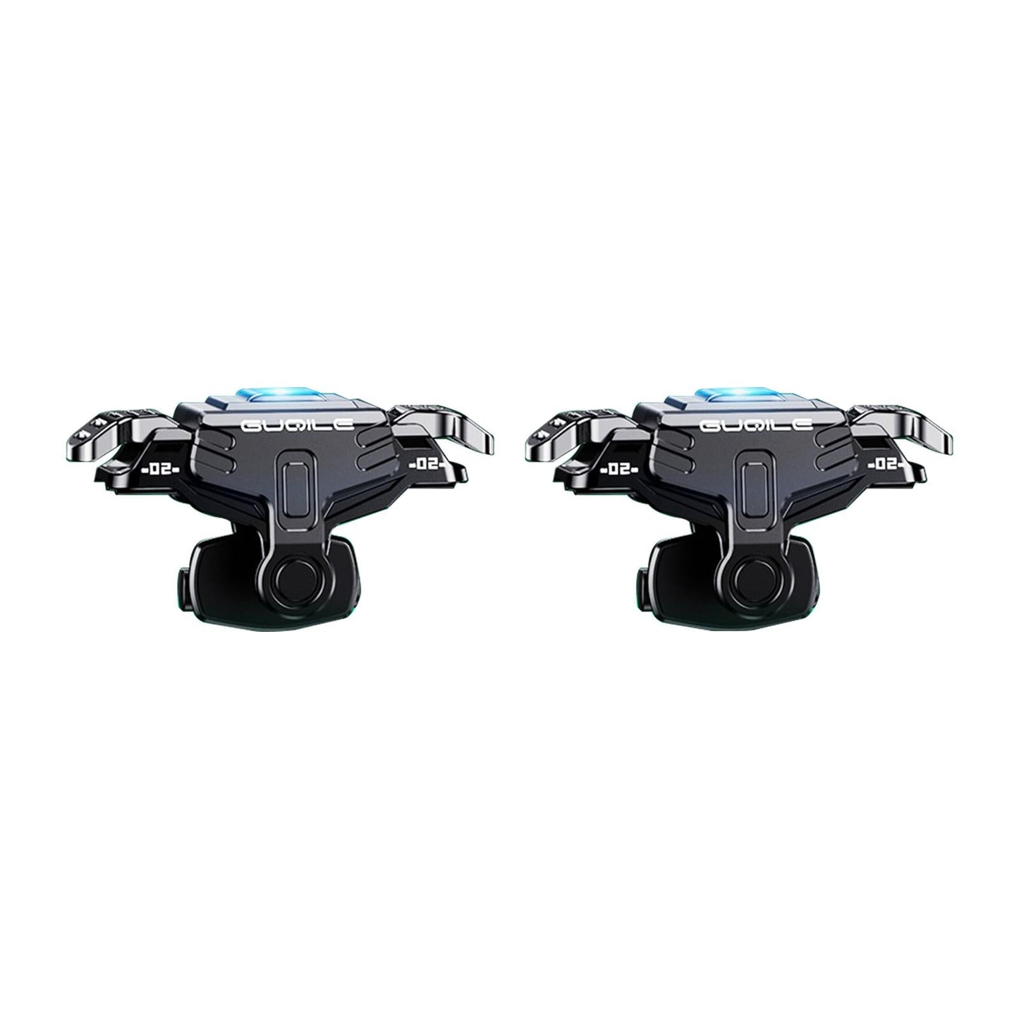 2 Pieces Mobile Games Controller Sensitive for Thickness 14mm Phones Gamepad