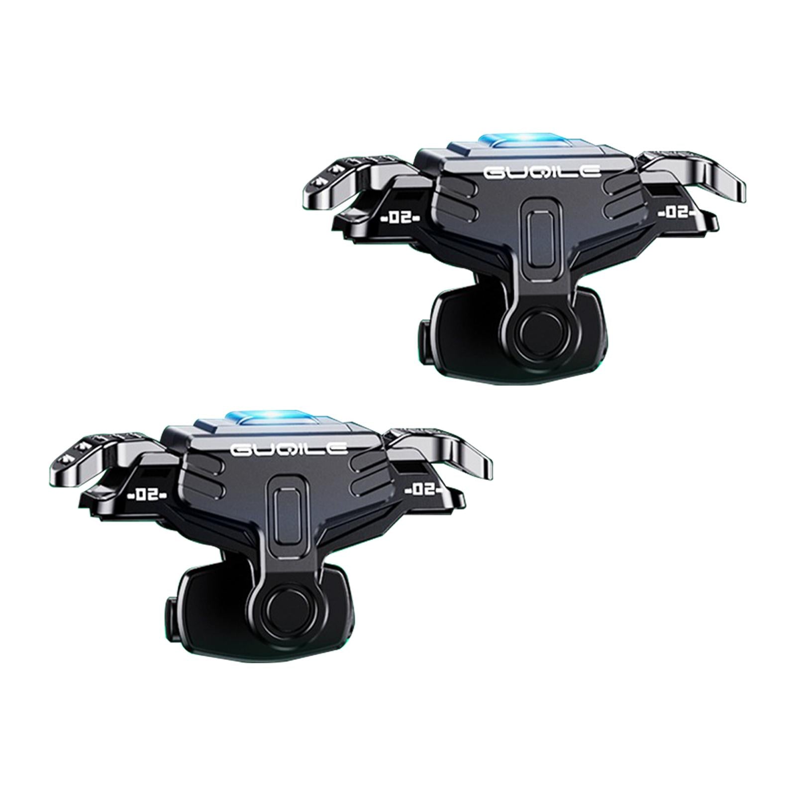2 Pieces Mobile Games Controller Sensitive for Thickness 14mm Phones Gamepad