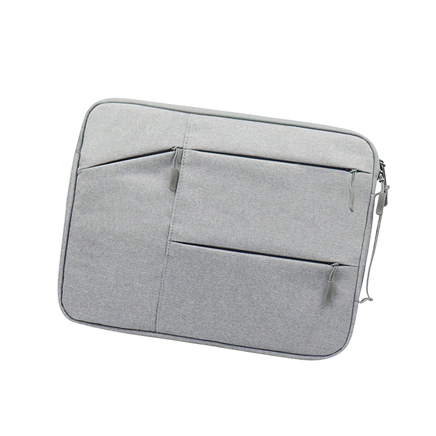 Laptop Sleeve Bag Anti Seismic Multi Functional 6 Mesh Bags for Men Notebook grey370mmX265mmX20mm