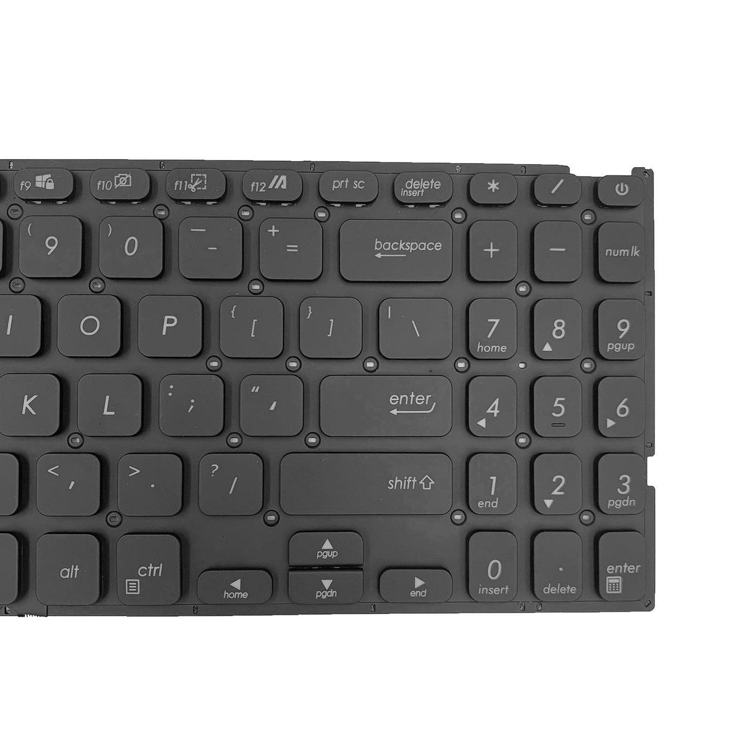 US Layout Keyboard with Backlit for VivoBook Y5000F Y5200FB Black