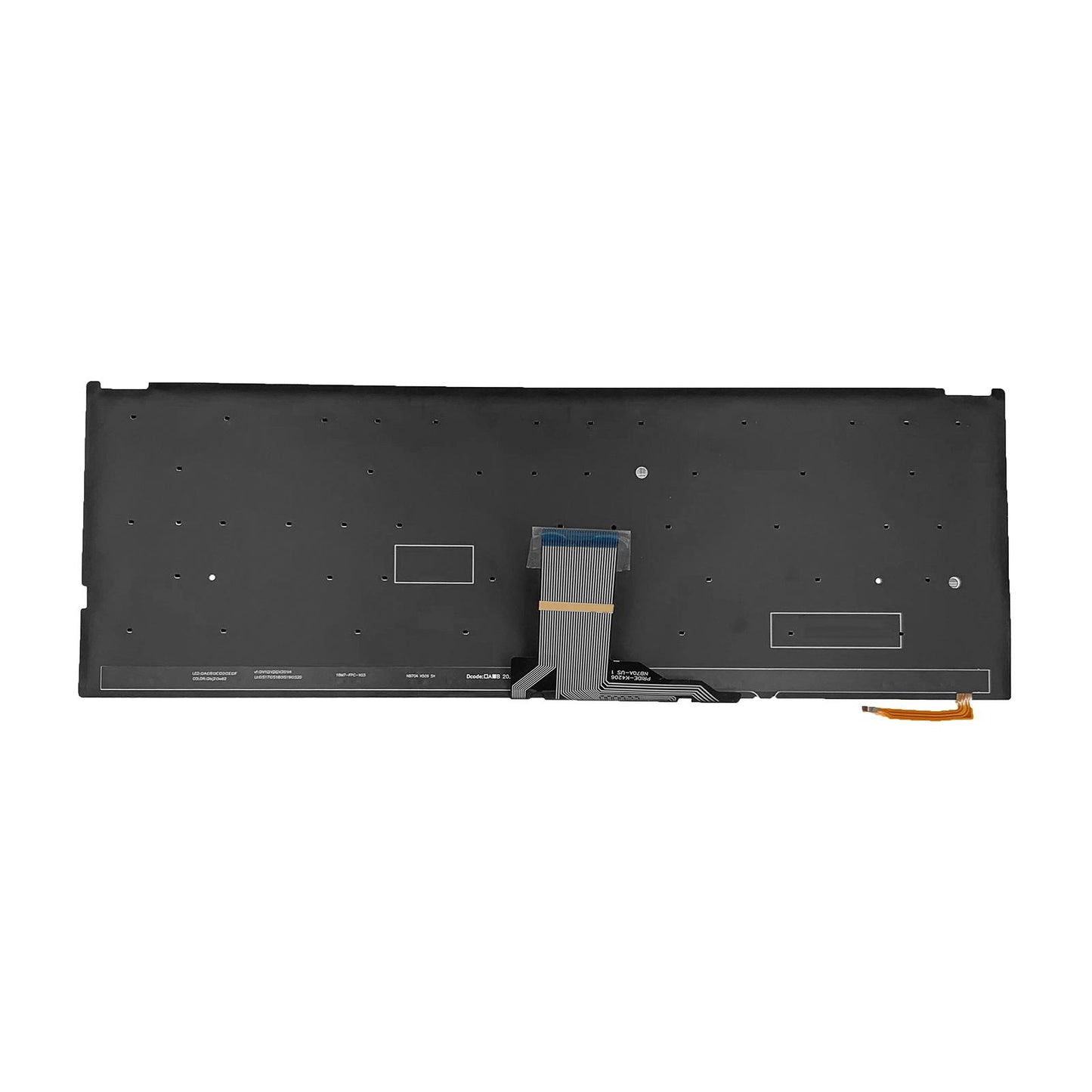 US Layout Keyboard with Backlit for VivoBook Y5000F Y5200FB Black