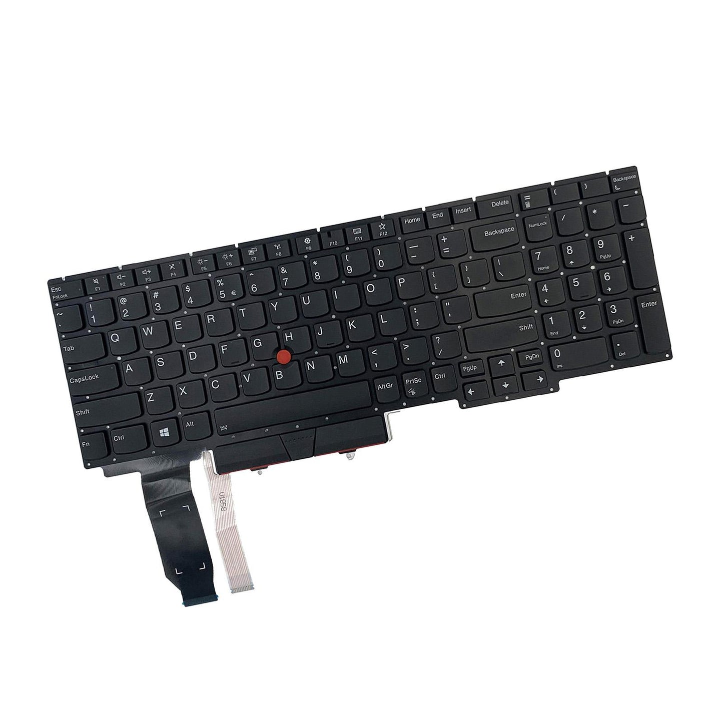 US Layout Keyboard with Backlit for E15 20RD 20RE Accessories