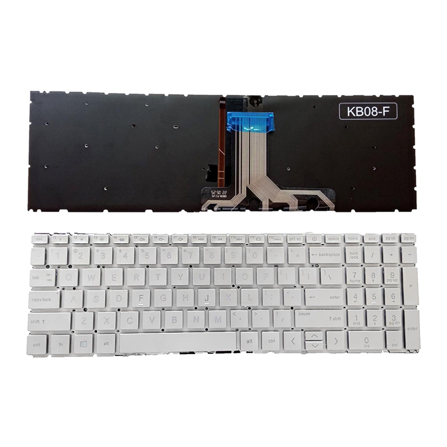 US Layout Laptop Keyboard for HP Pavilion 15-Eg 15-Eh Tpn-Q246 with Backlit