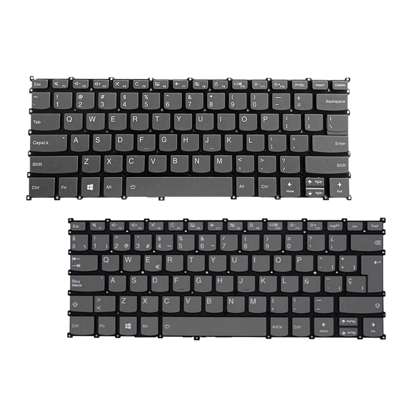 Laptop Replacement Keyboard with Backlit for 14 S540-14Aip S540-14Iml US English Layout