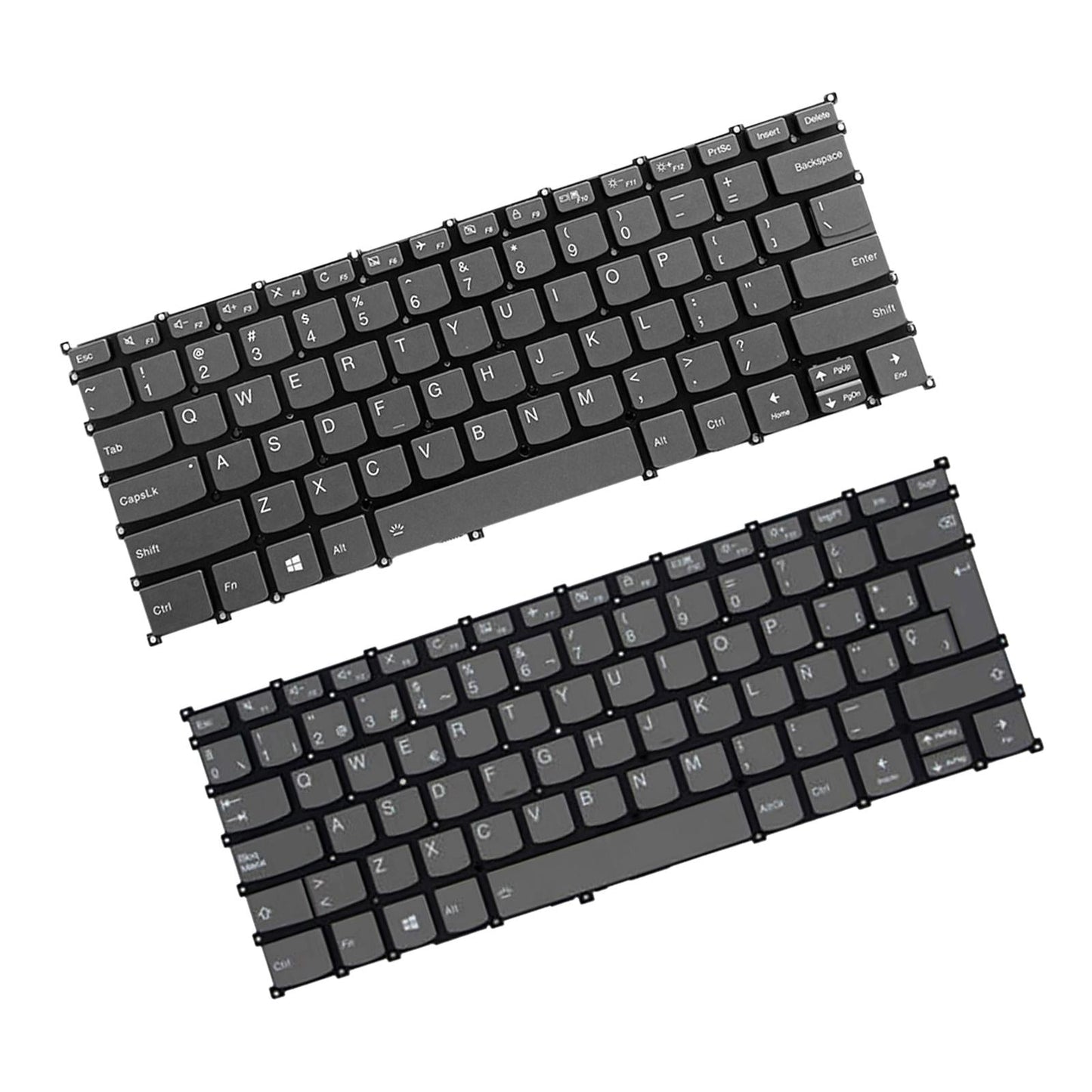 Laptop Replacement Keyboard with Backlit for 14 S540-14Aip S540-14Iml US English Layout