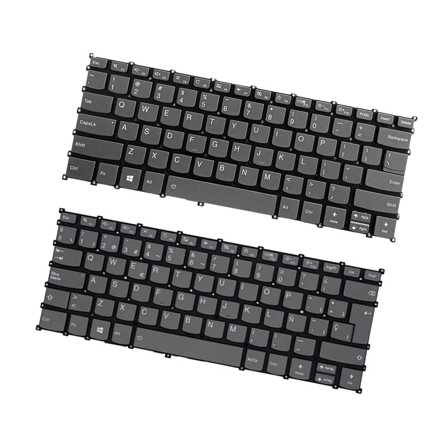 Laptop Replacement Keyboard with Backlit for 14 S540-14Aip S540-14Iml US English Layout