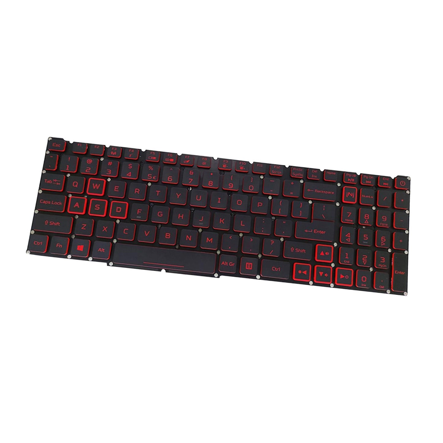 Laptop Replacement Keyboard with Backlight US for 300 PH315-52 54 Red