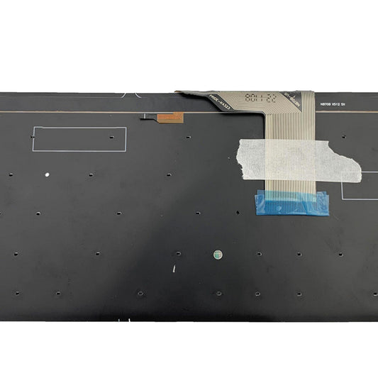 US Layout Laptop Keyboard For VivoBook 15 x512 V5000 Silver Backlight