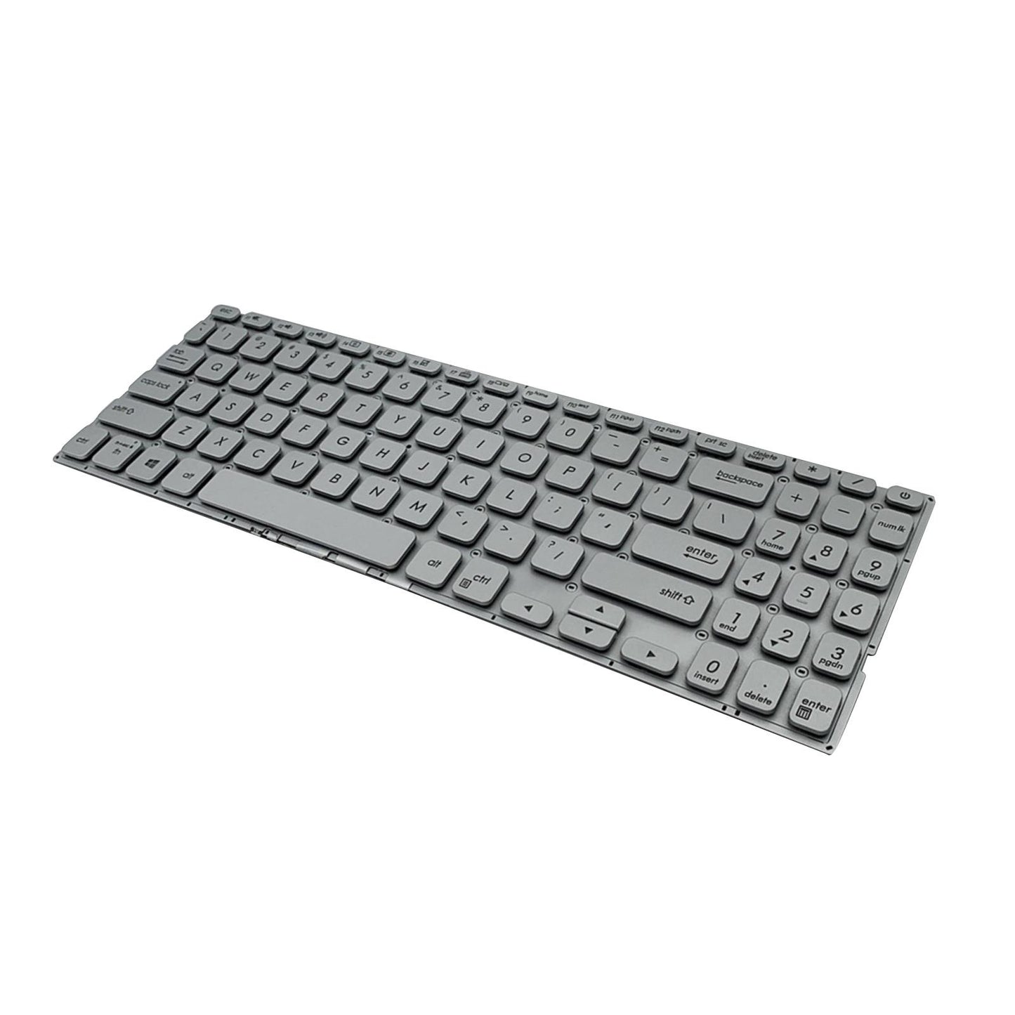 US Layout Laptop Keyboard For VivoBook 15 x512 V5000 Silver Backlight