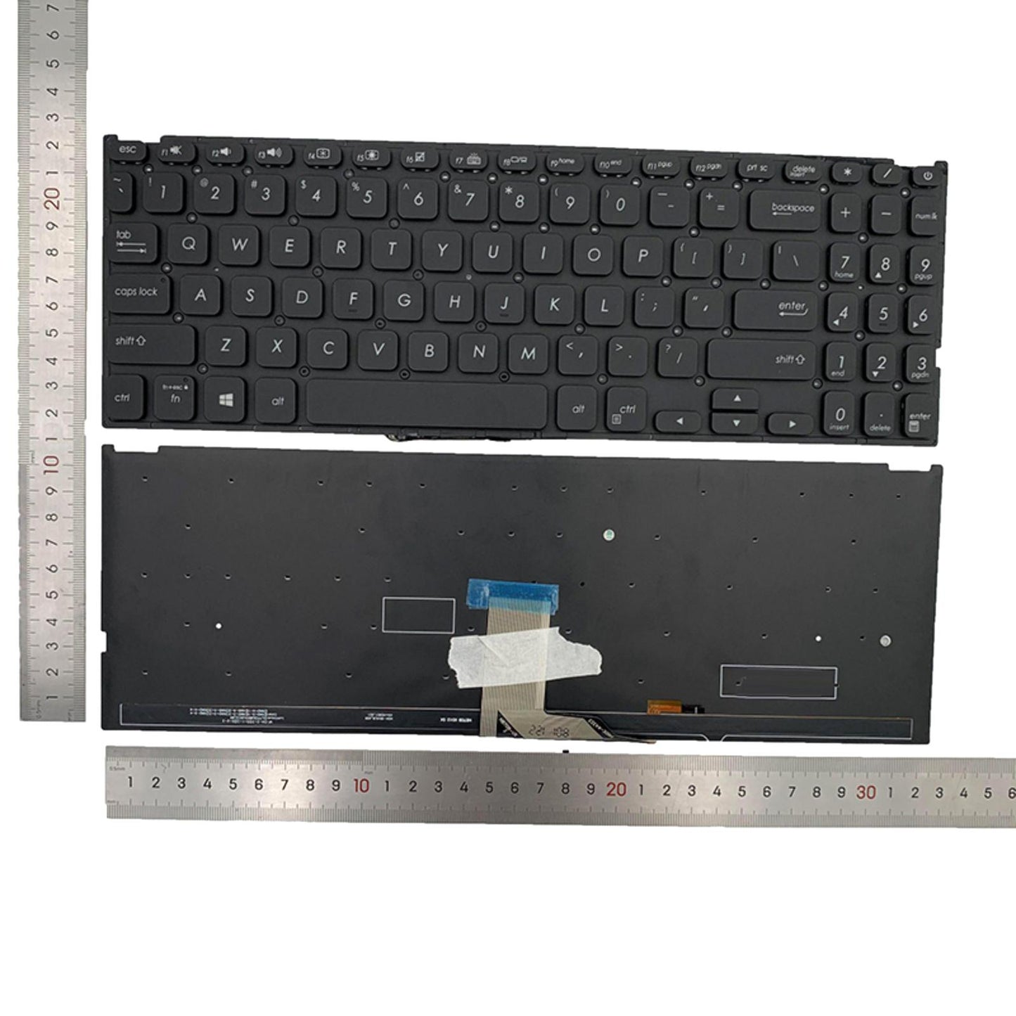US Layout Laptop Keyboard For VivoBook 15 x512 V5000 Black Backlight