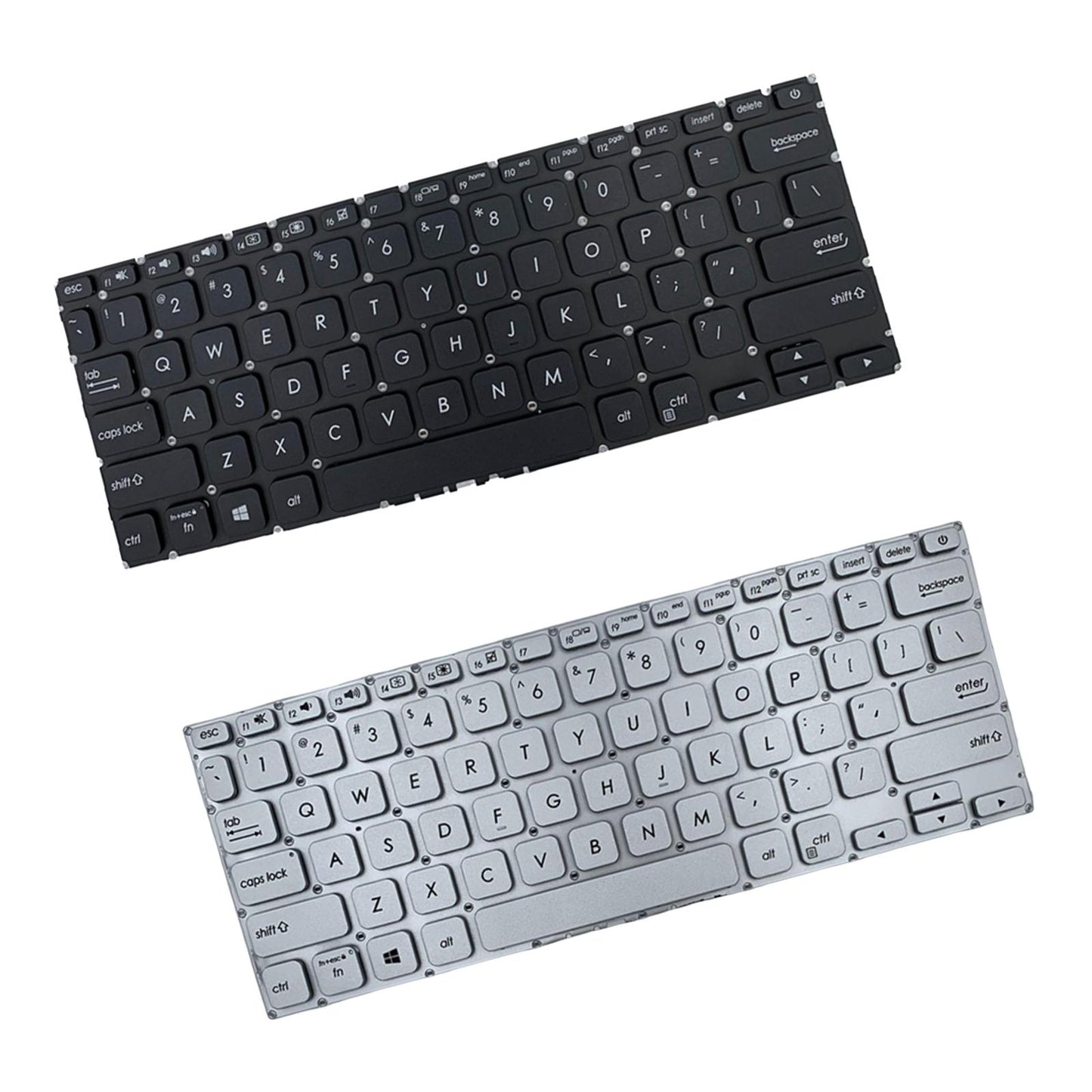 US Layout Laptop Keyboard for x412 A412 R423 R424 Professional Black