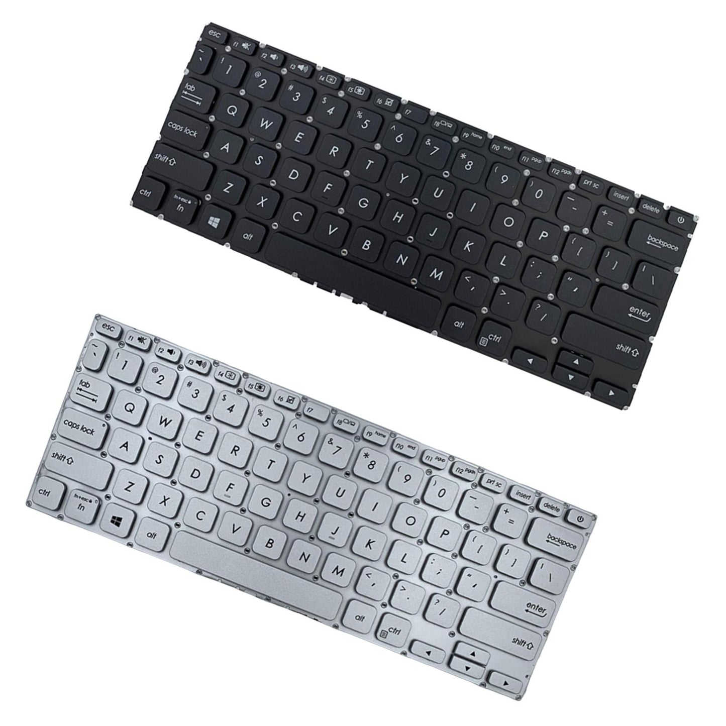 US Layout Laptop Keyboard for x412 A412 R423 R424 Professional Black