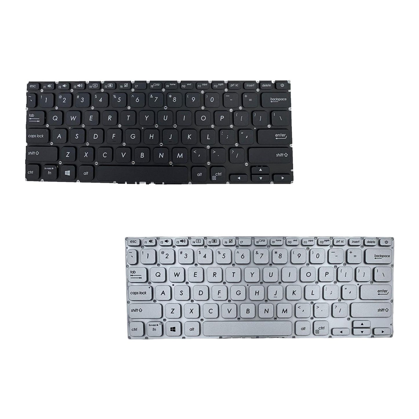 US Layout Laptop Keyboard for x412 A412 R423 R424 Professional Black