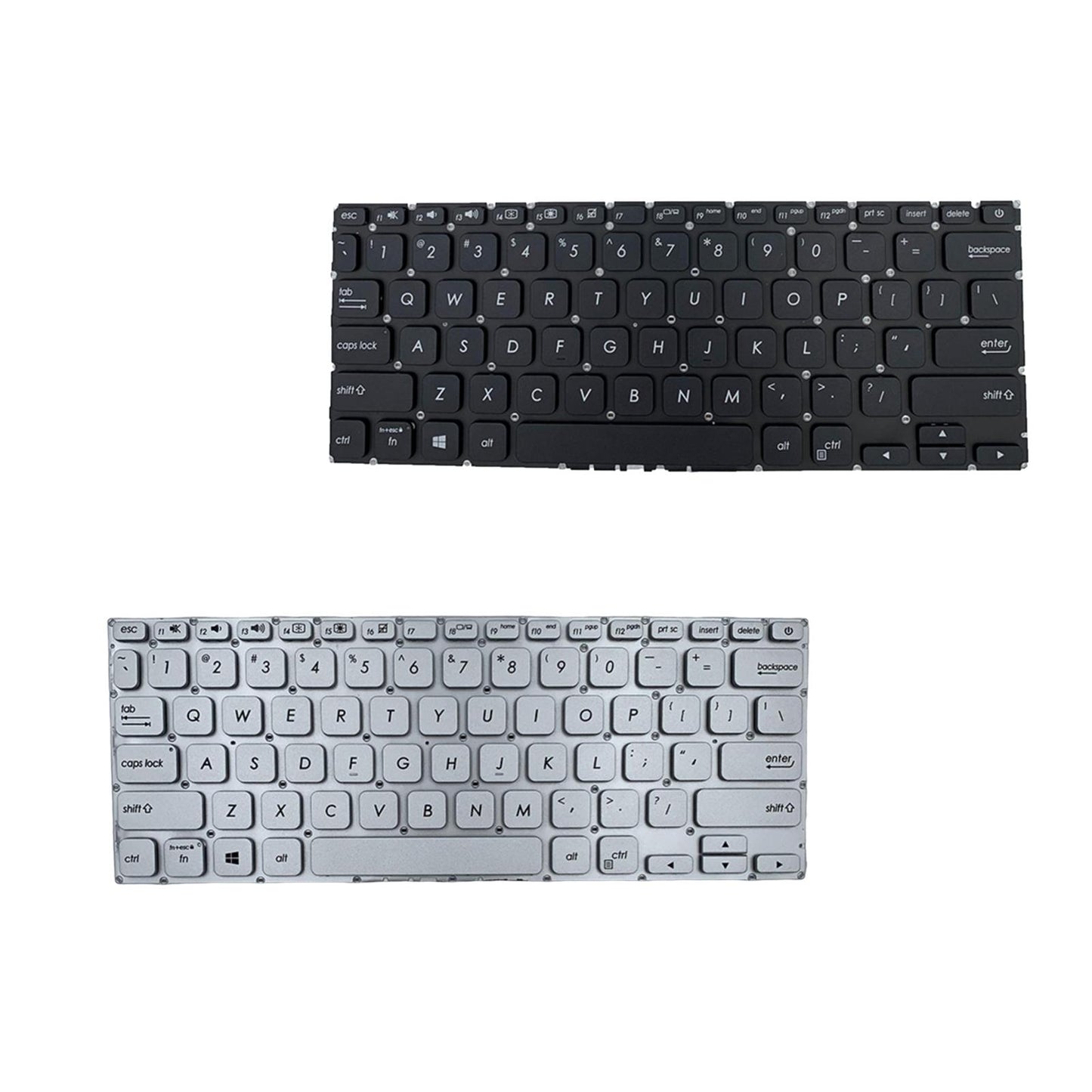 US Layout Laptop Keyboard for x412 A412 R423 R424 Professional Black