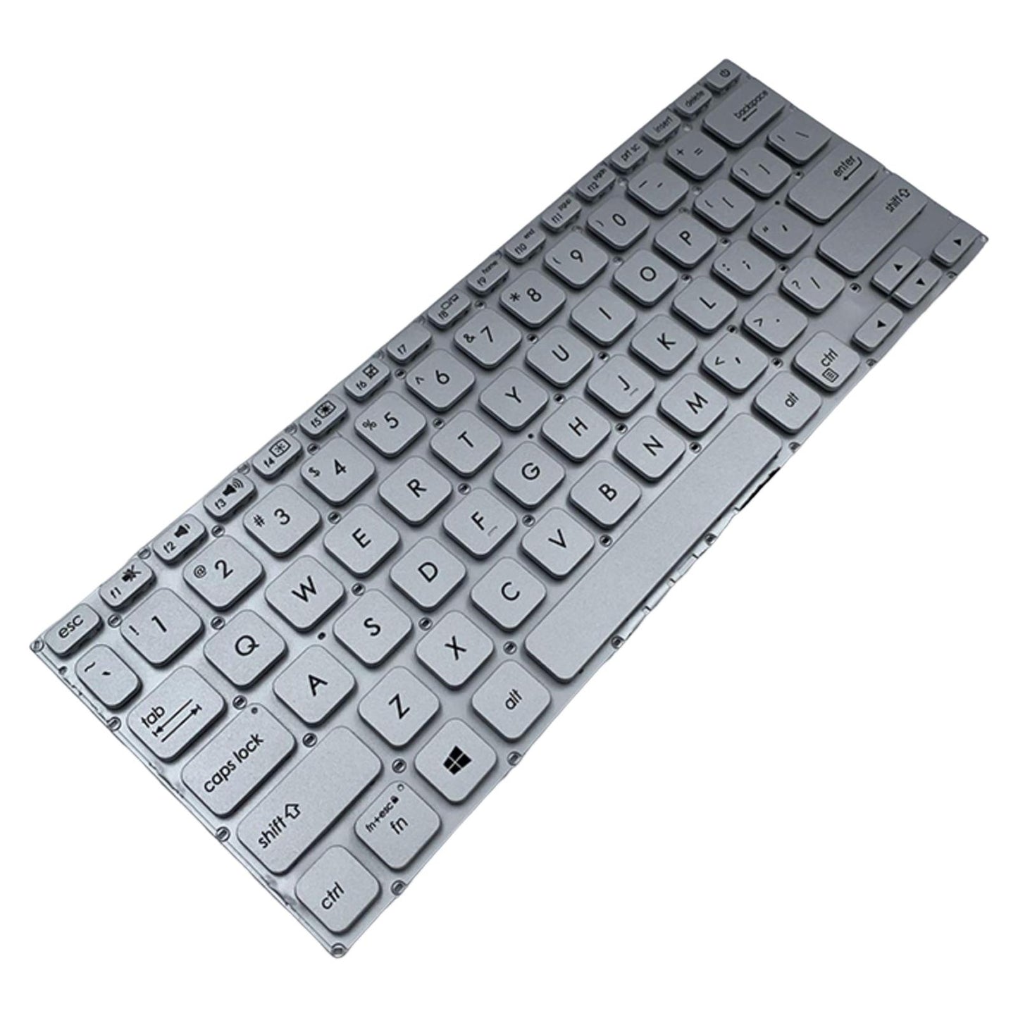 US Layout Laptop Keyboard for x412 A412 R423 R424 Professional Silver