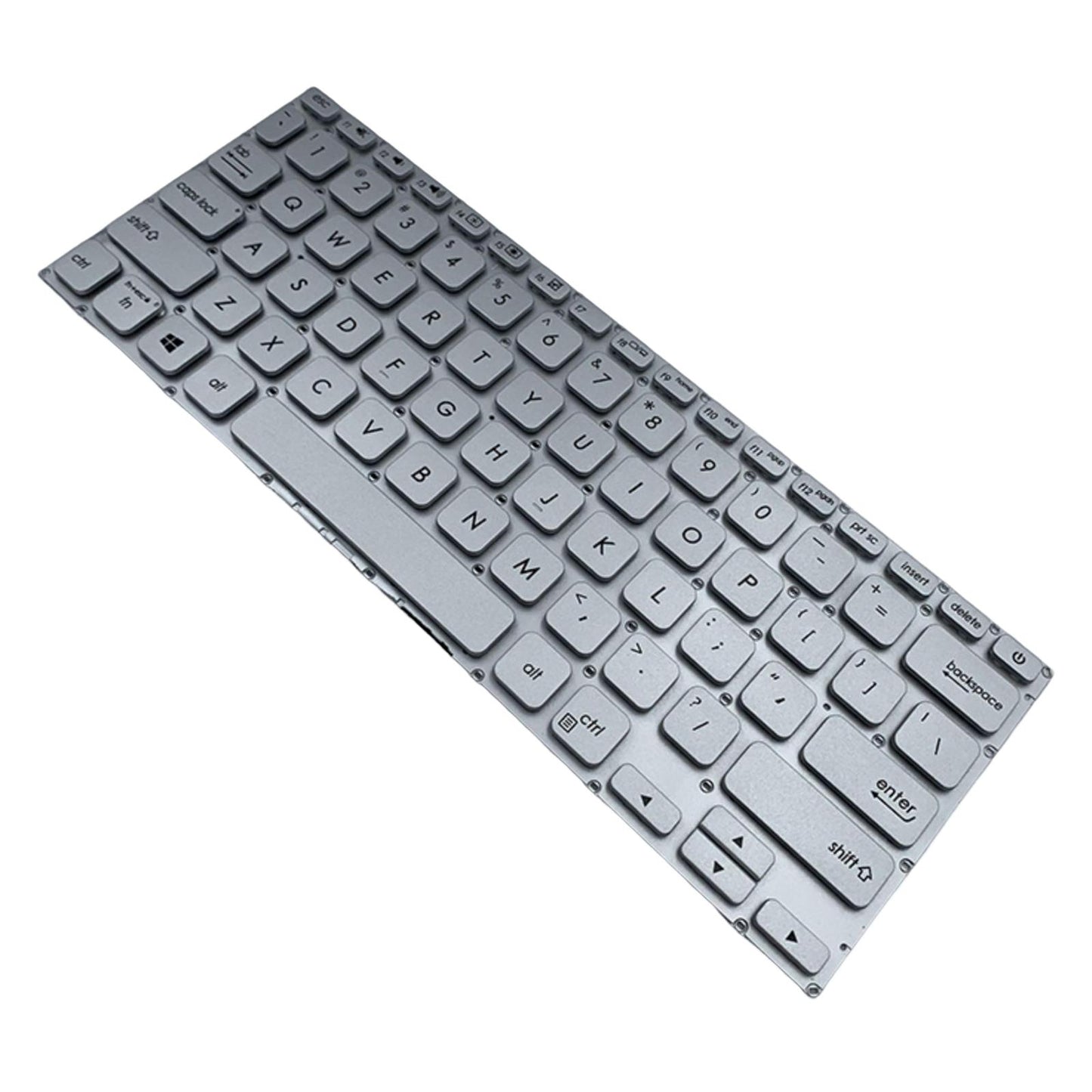 US Layout Laptop Keyboard for x412 A412 R423 R424 Professional Silver