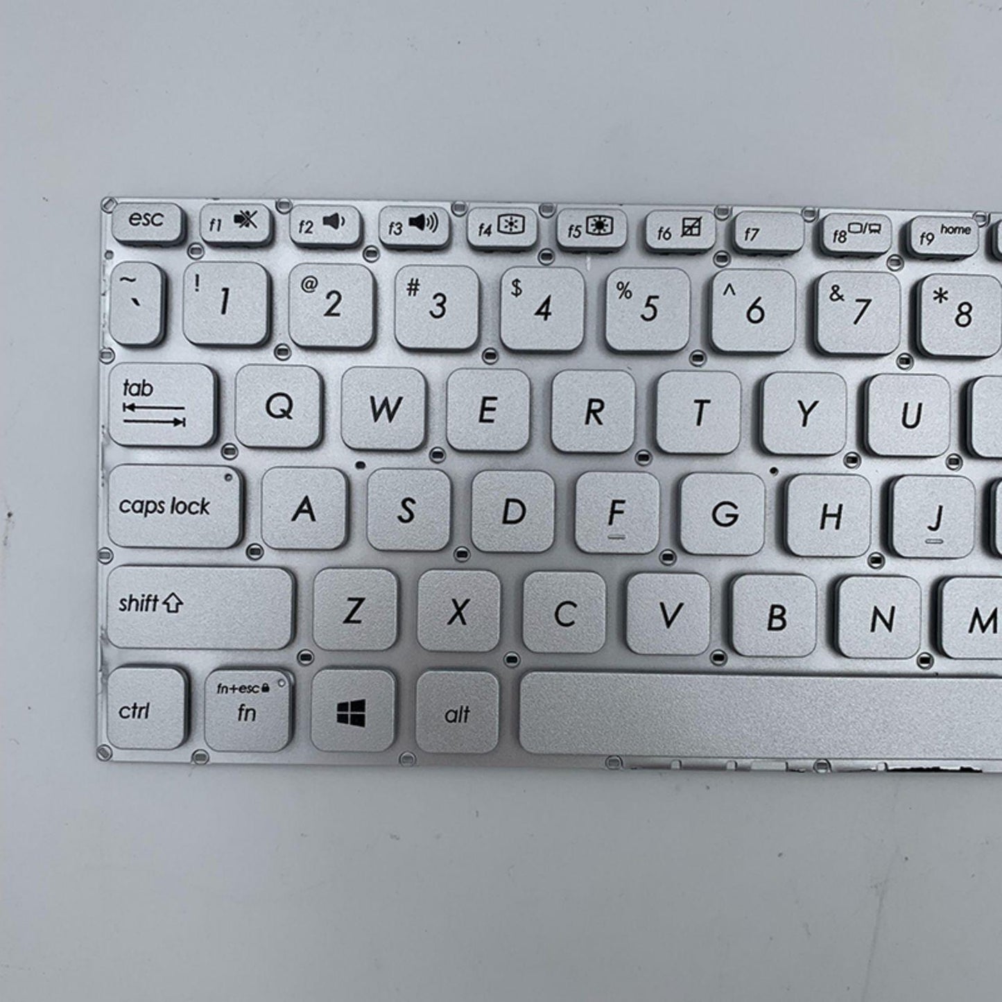 US Layout Laptop Keyboard for x412 A412 R423 R424 Professional Silver