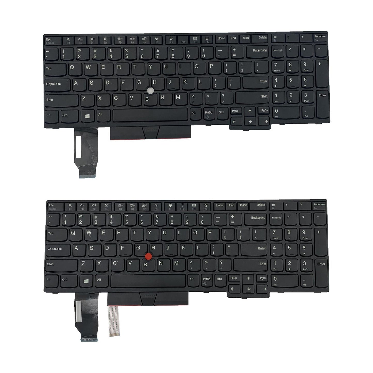 Laptop Keyboard Replace Parts US English Layout for E580 E585 T590 E590 No Pointer