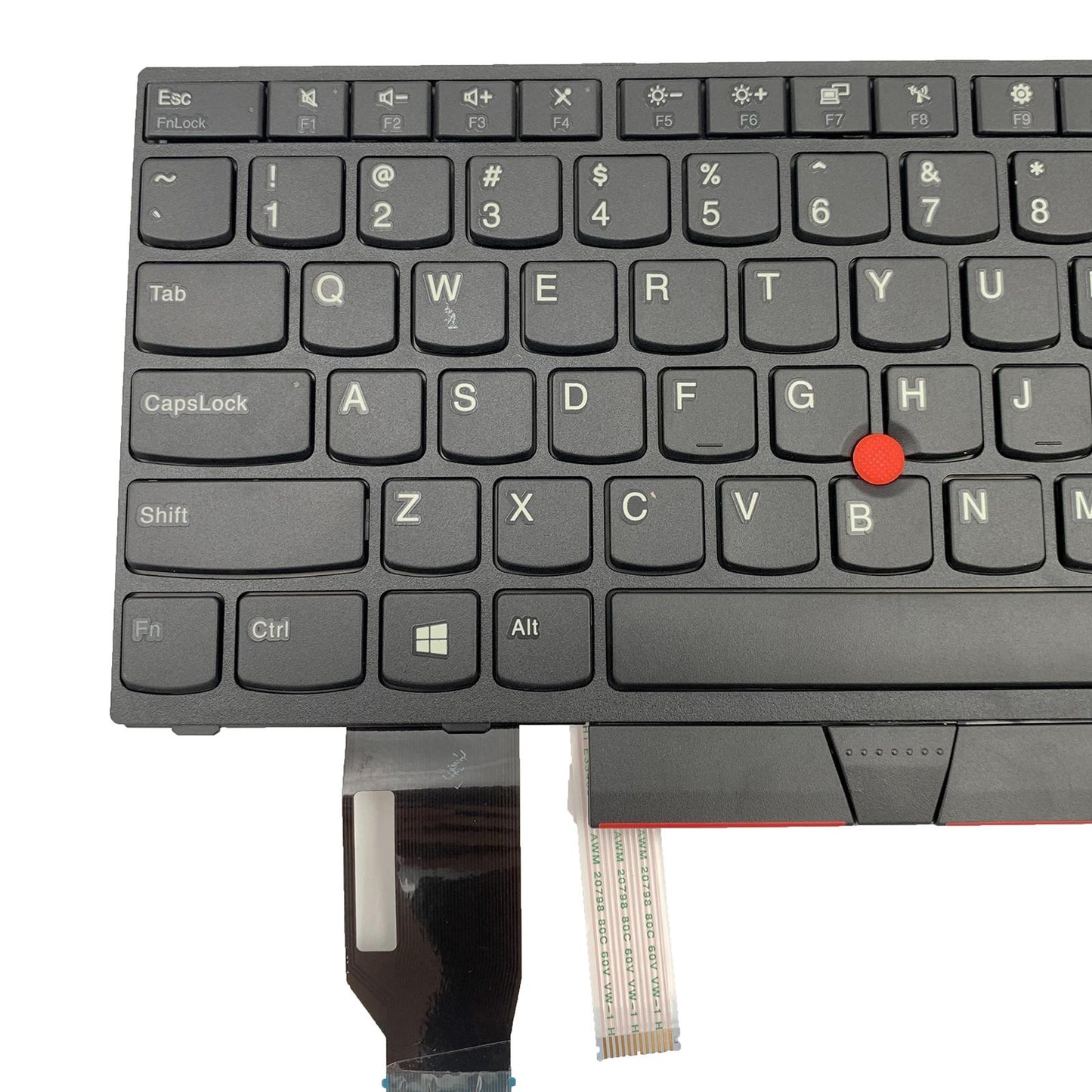 Laptop Keyboard Replace Parts US English Layout for E580 E585 T590 E590  With Pointer