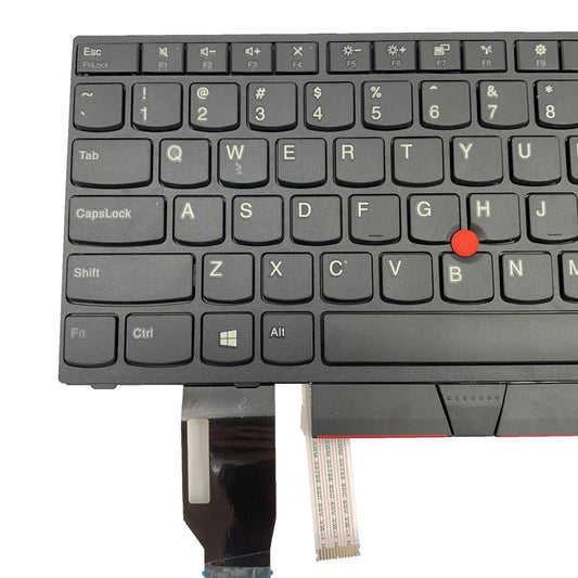 Laptop Keyboard Replace Parts US English Layout for E580 E585 T590 E590  With Pointer