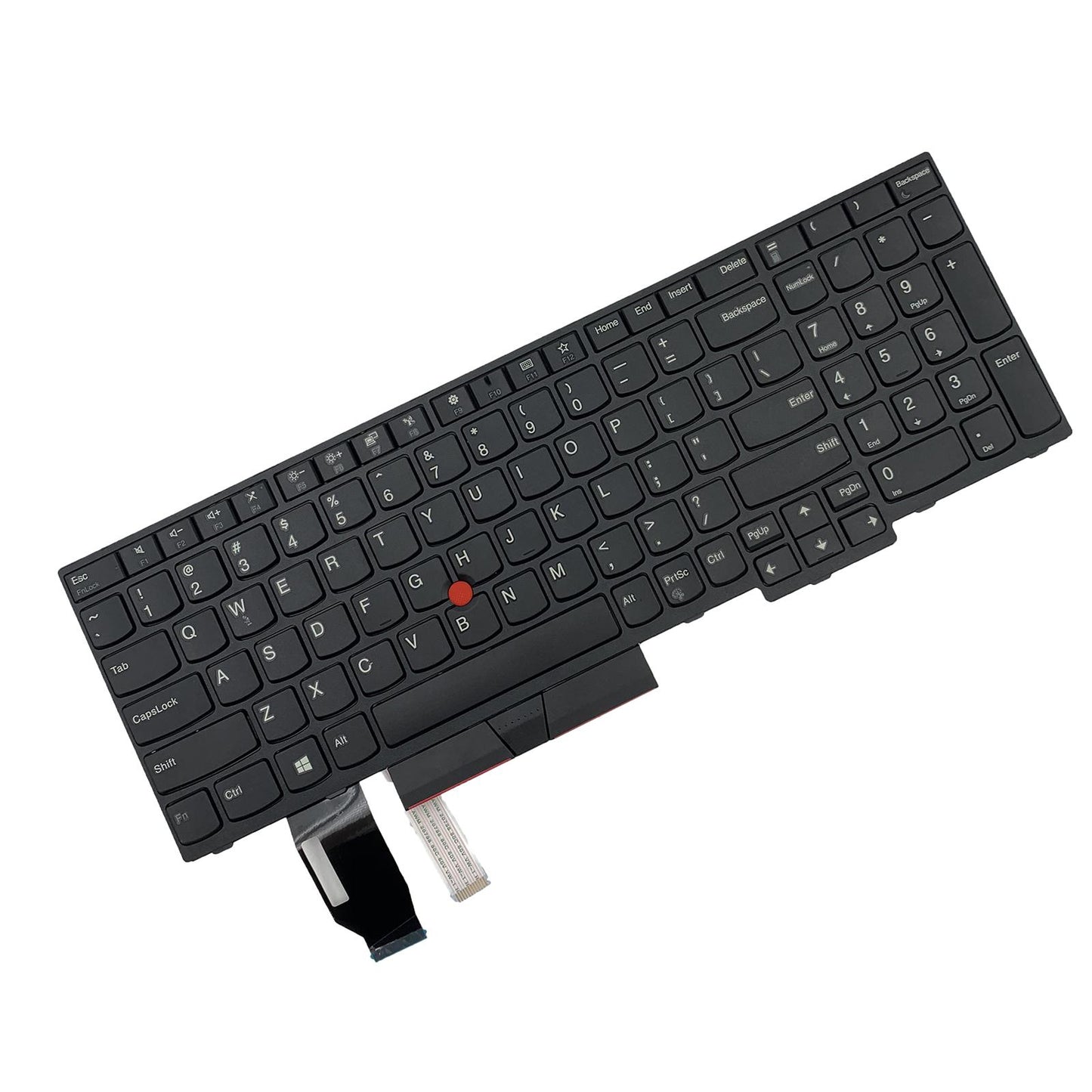 Laptop Keyboard Replace Parts US English Layout for E580 E585 T590 E590  With Pointer