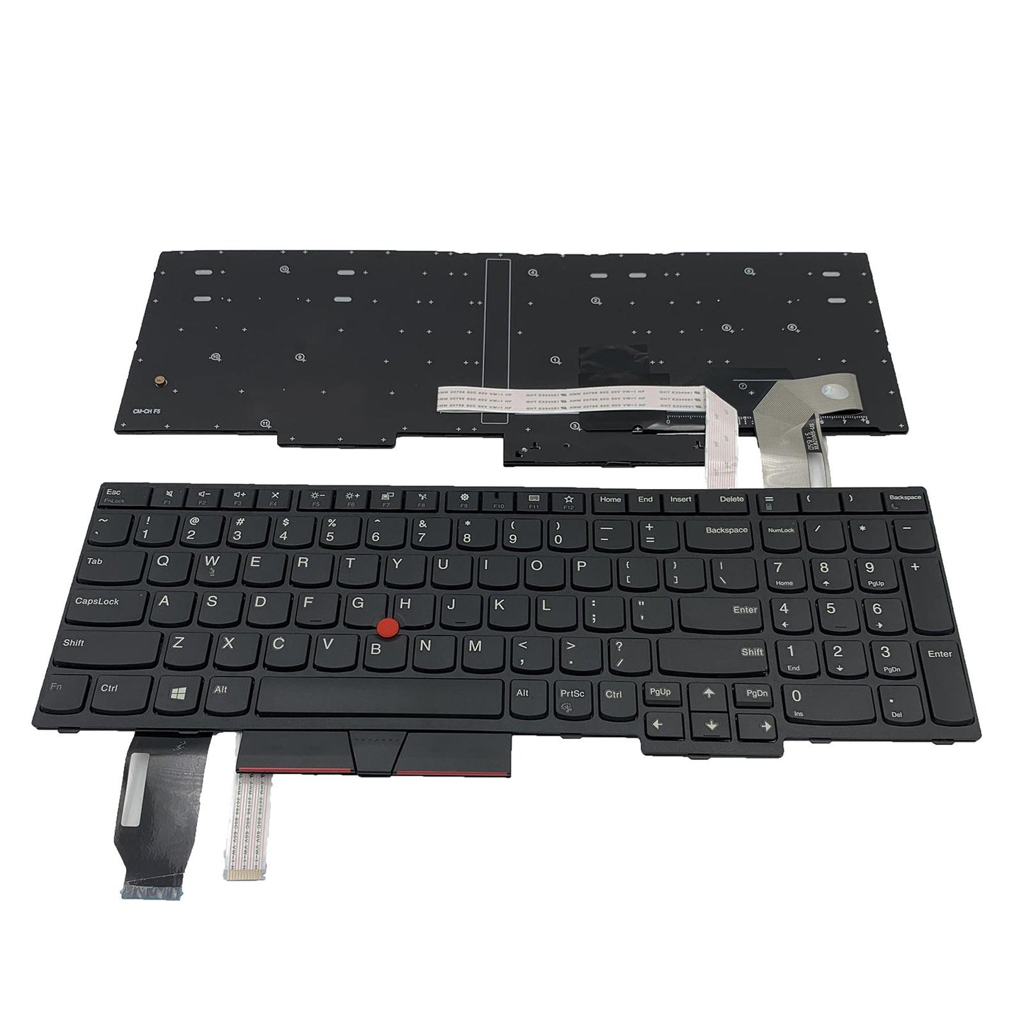 Laptop Keyboard Replace Parts US English Layout for E580 E585 T590 E590  With Pointer