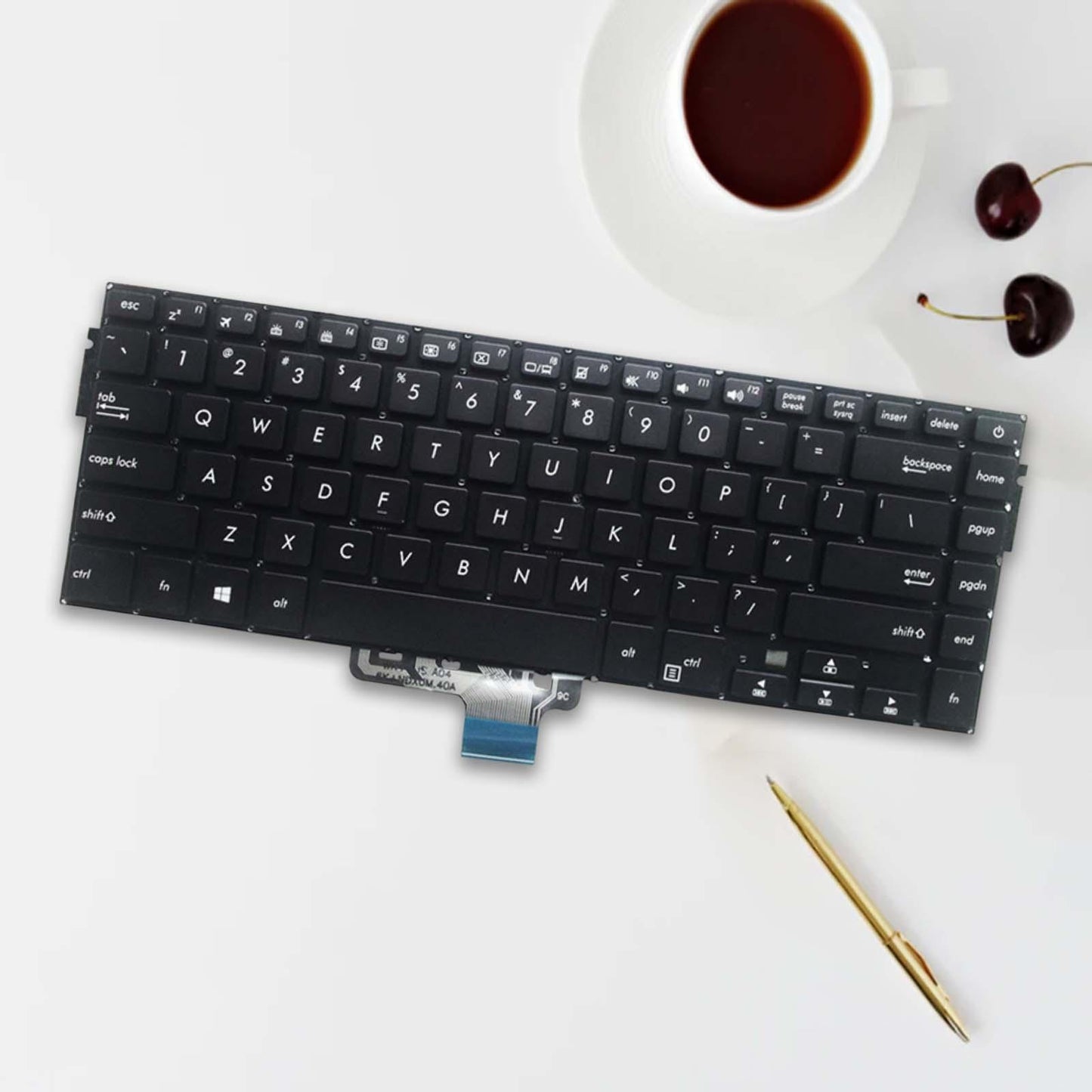 Laptop Replacement Keyboard Backlit for VivoBook S510Ua- Parts