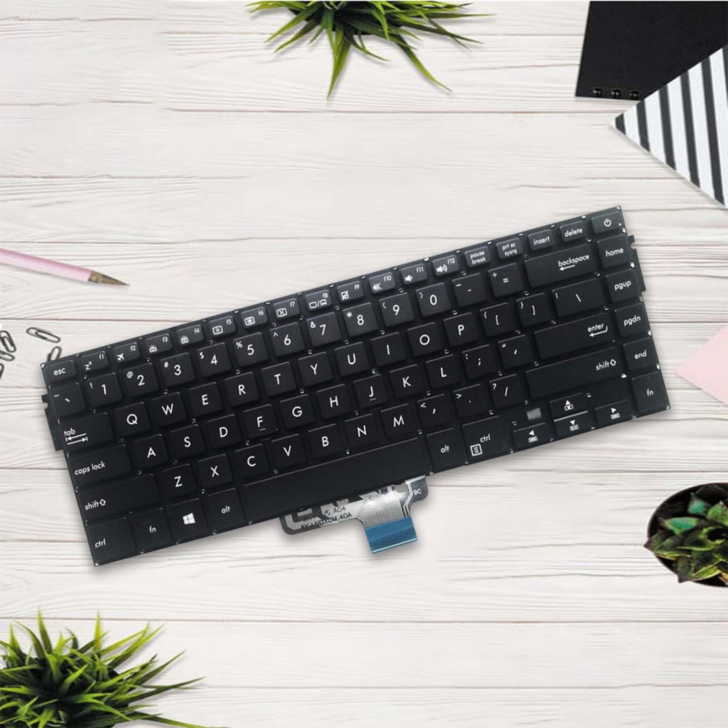 Laptop Replacement Keyboard Backlit for VivoBook S510Ua- Parts