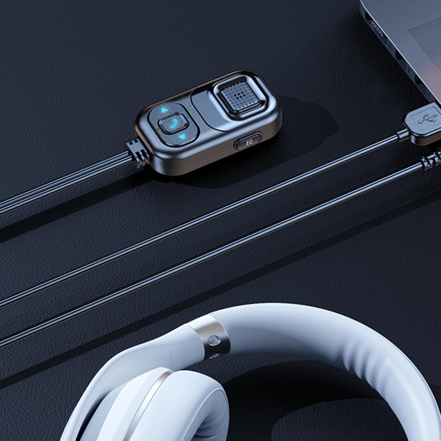 2 in 1 Audio Adapter Transmitter Receiver Portable for Car Stereo System