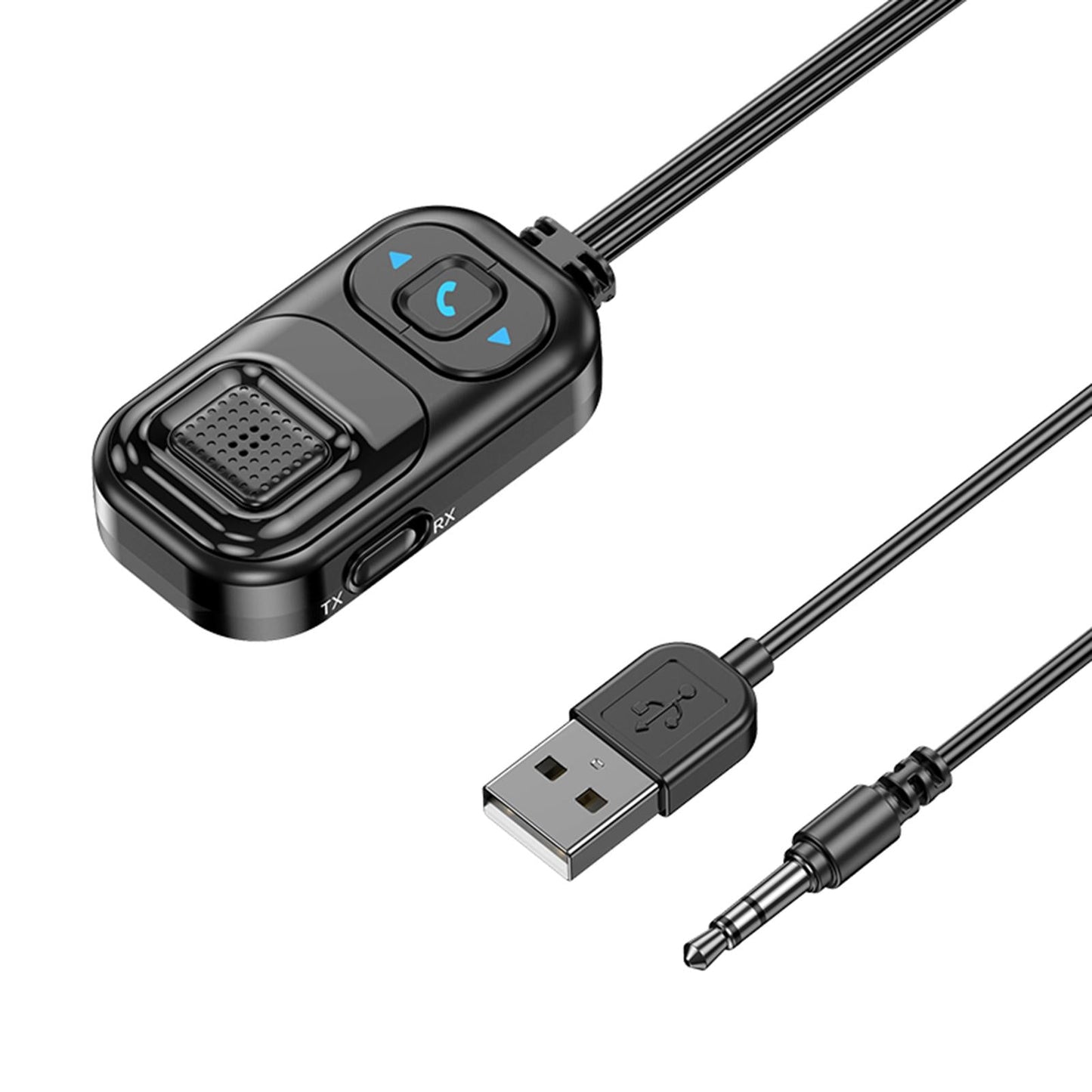 2 in 1 Audio Adapter Transmitter Receiver Portable for Car Stereo System